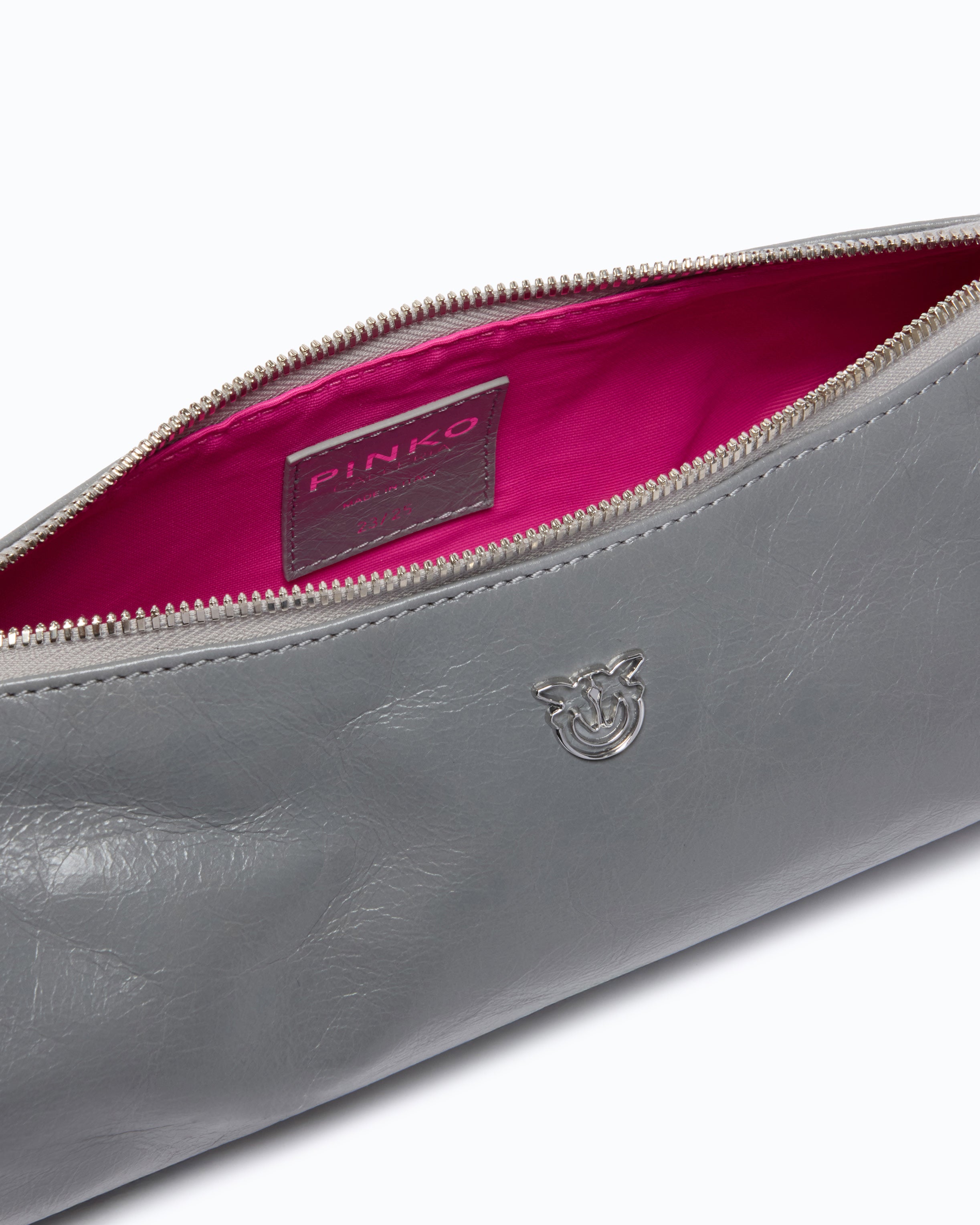 Pinko Mini Cylinder Bag torebka naplak z kłódką