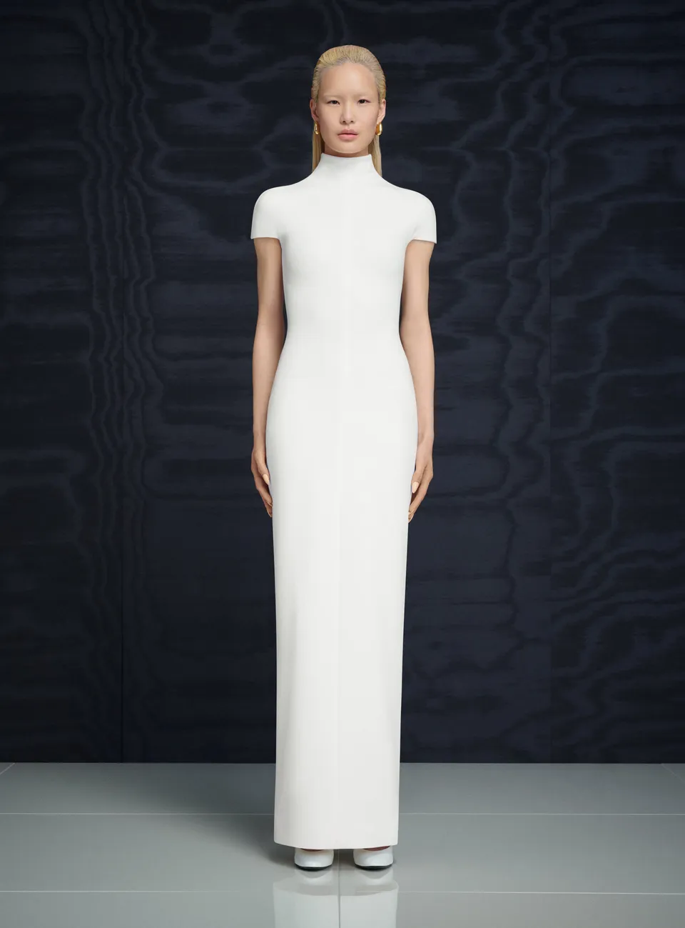 Solace London Lang sukienka wieczorowa maxi cream