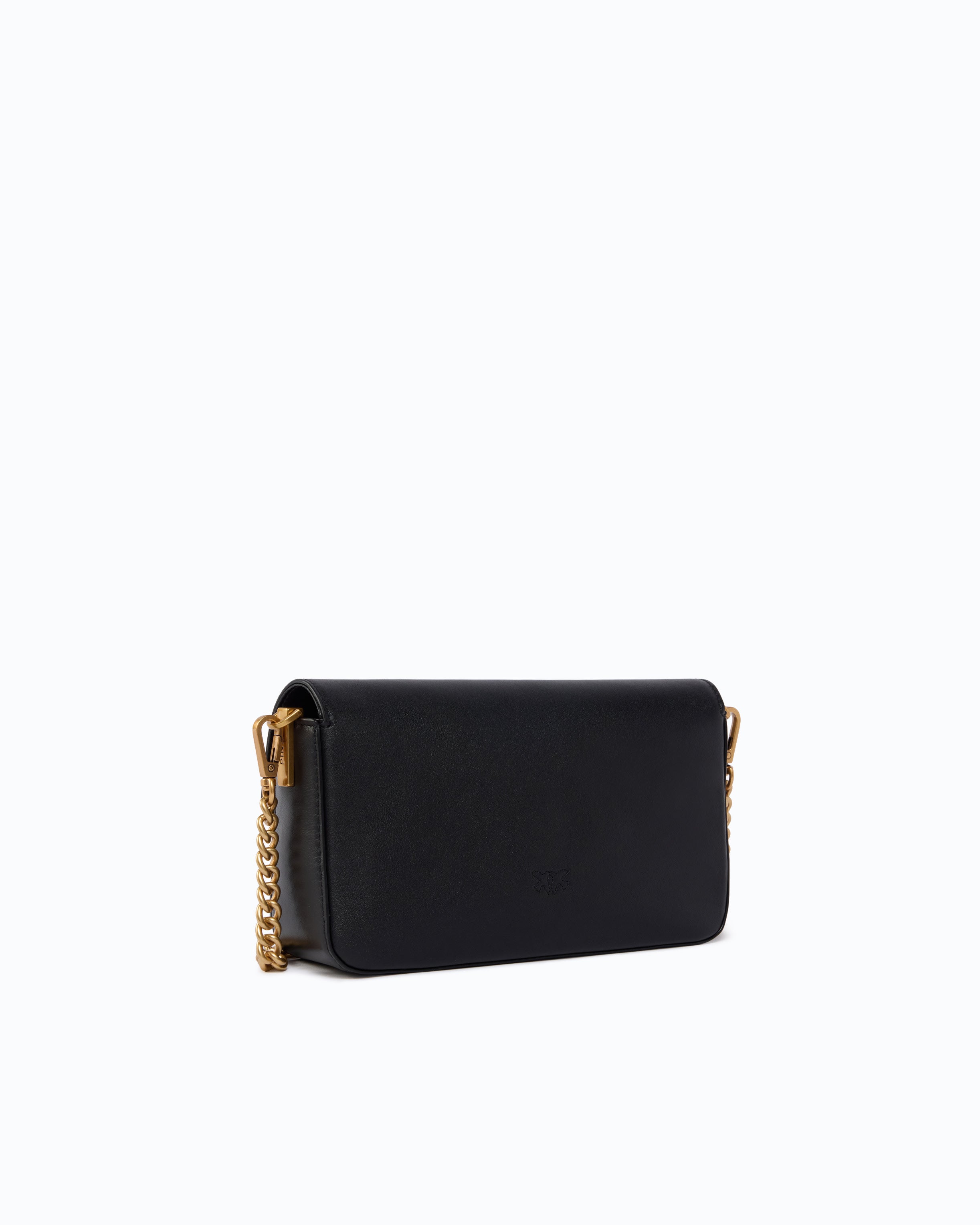 Pinko Love One Slouchy mała torebka skóra czarna