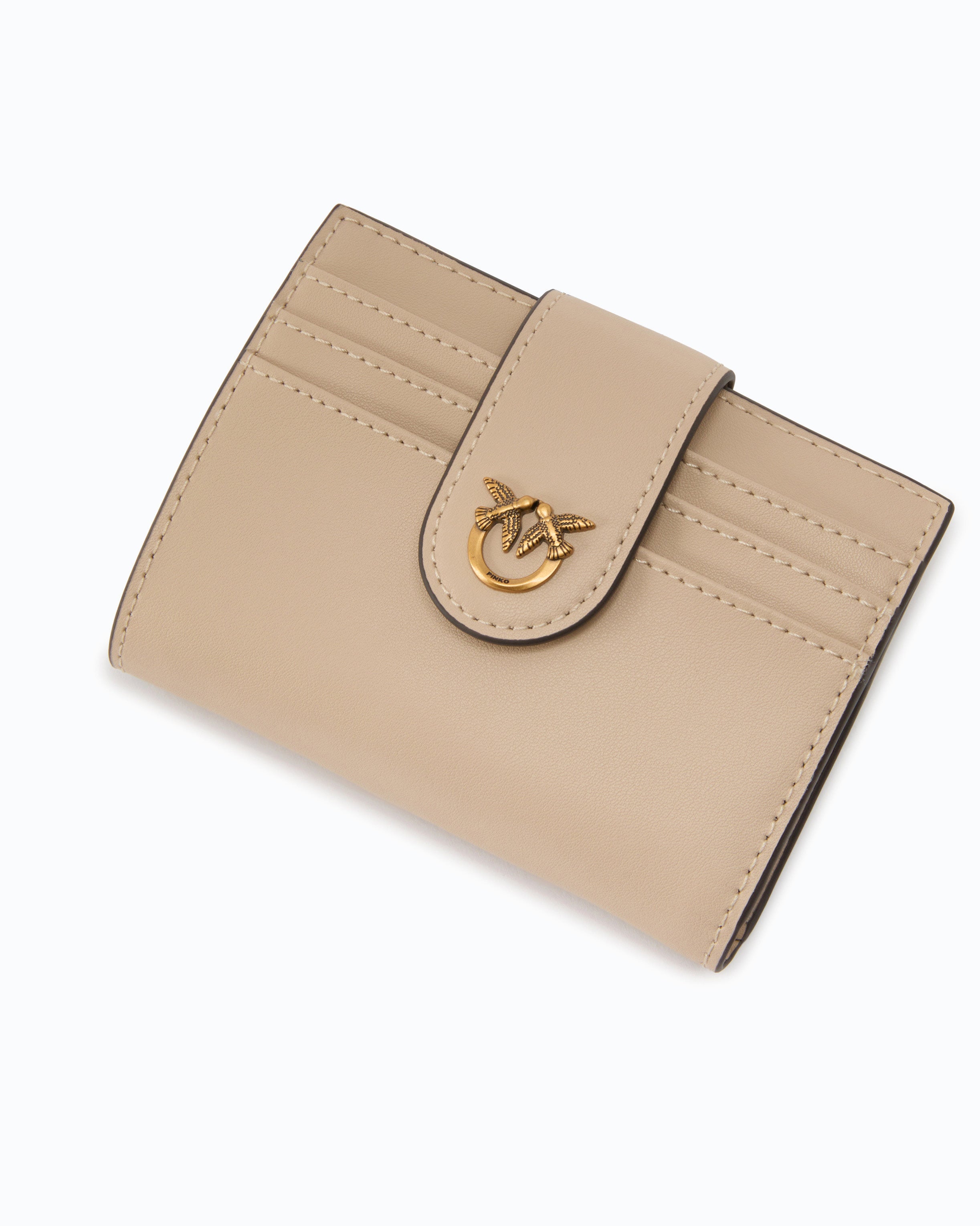 Pinko Multi Purpose Wallet portfel skórzany mały