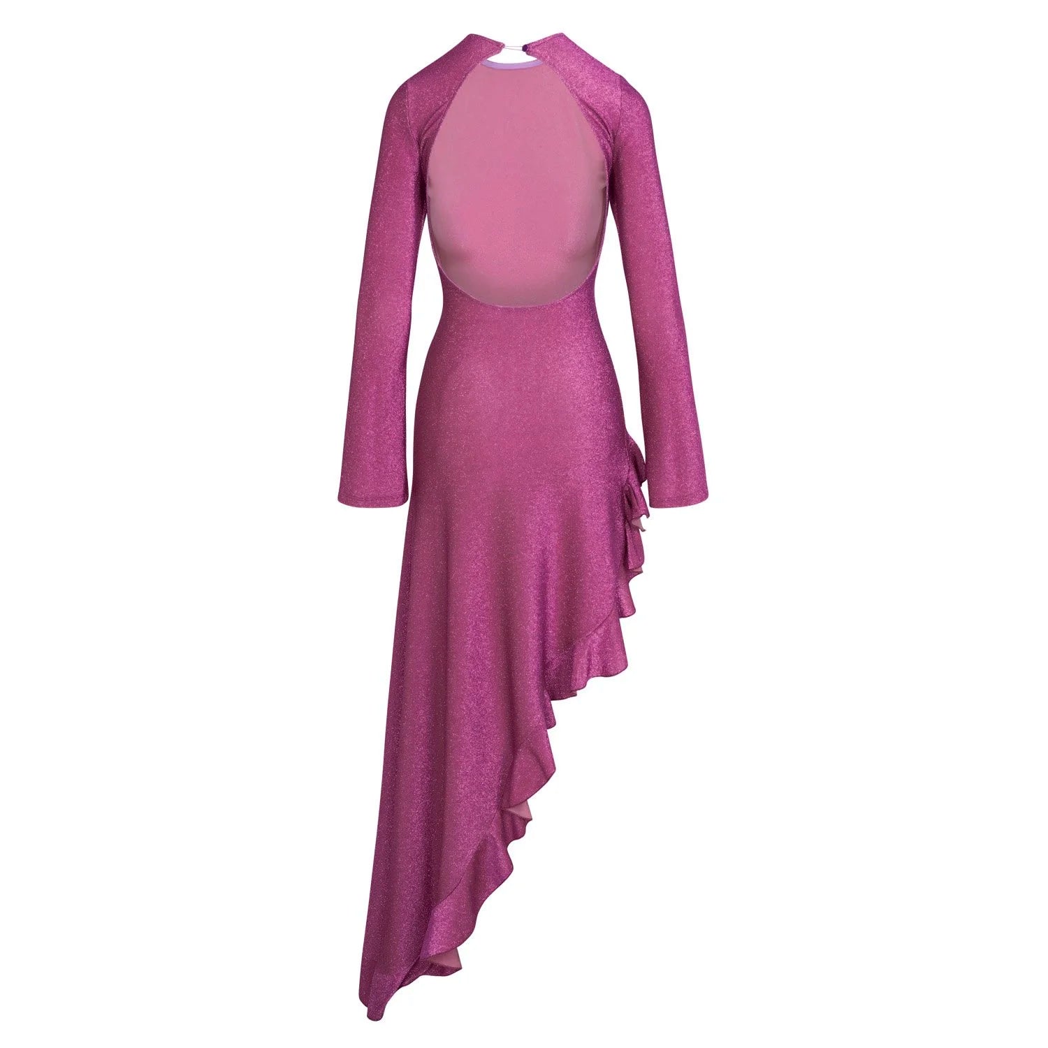 Delfi Collective Rosalia Metallic sukienka wieczorowa długa