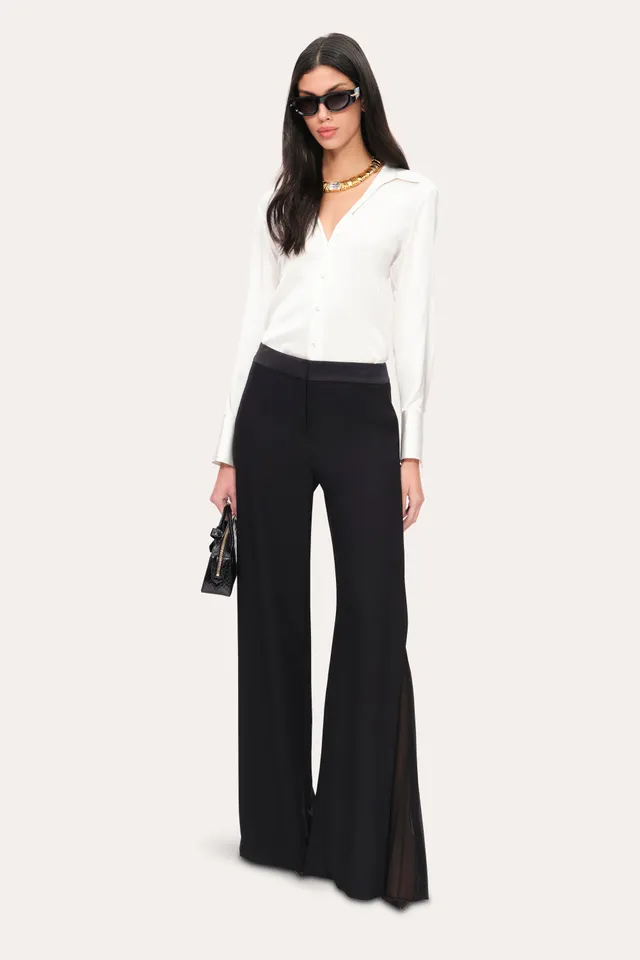 Elie Tahari Sophia koszula Fresh Pearl jedwabna
