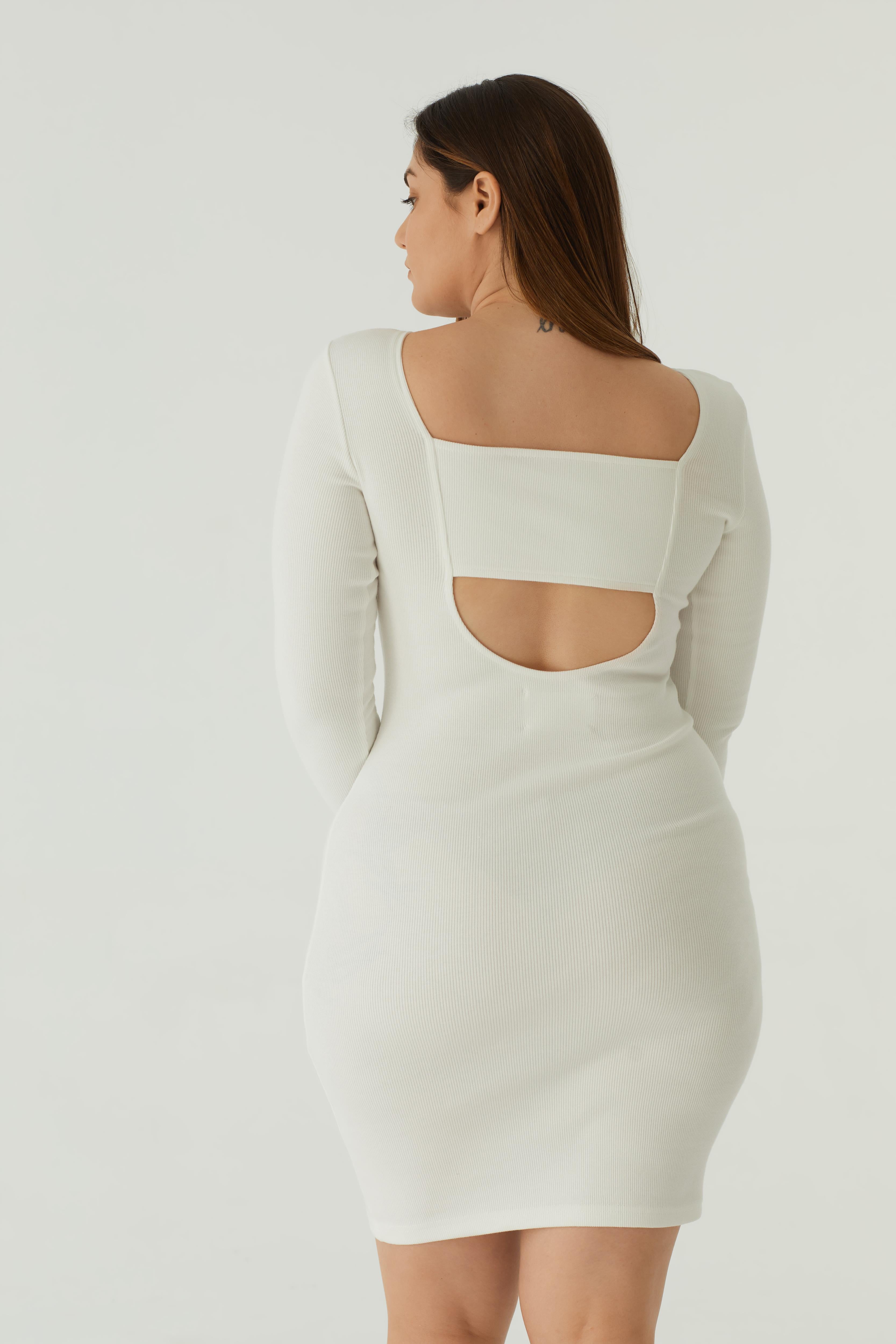 Nudyess Sunshine sukienka mini odkryte plecy