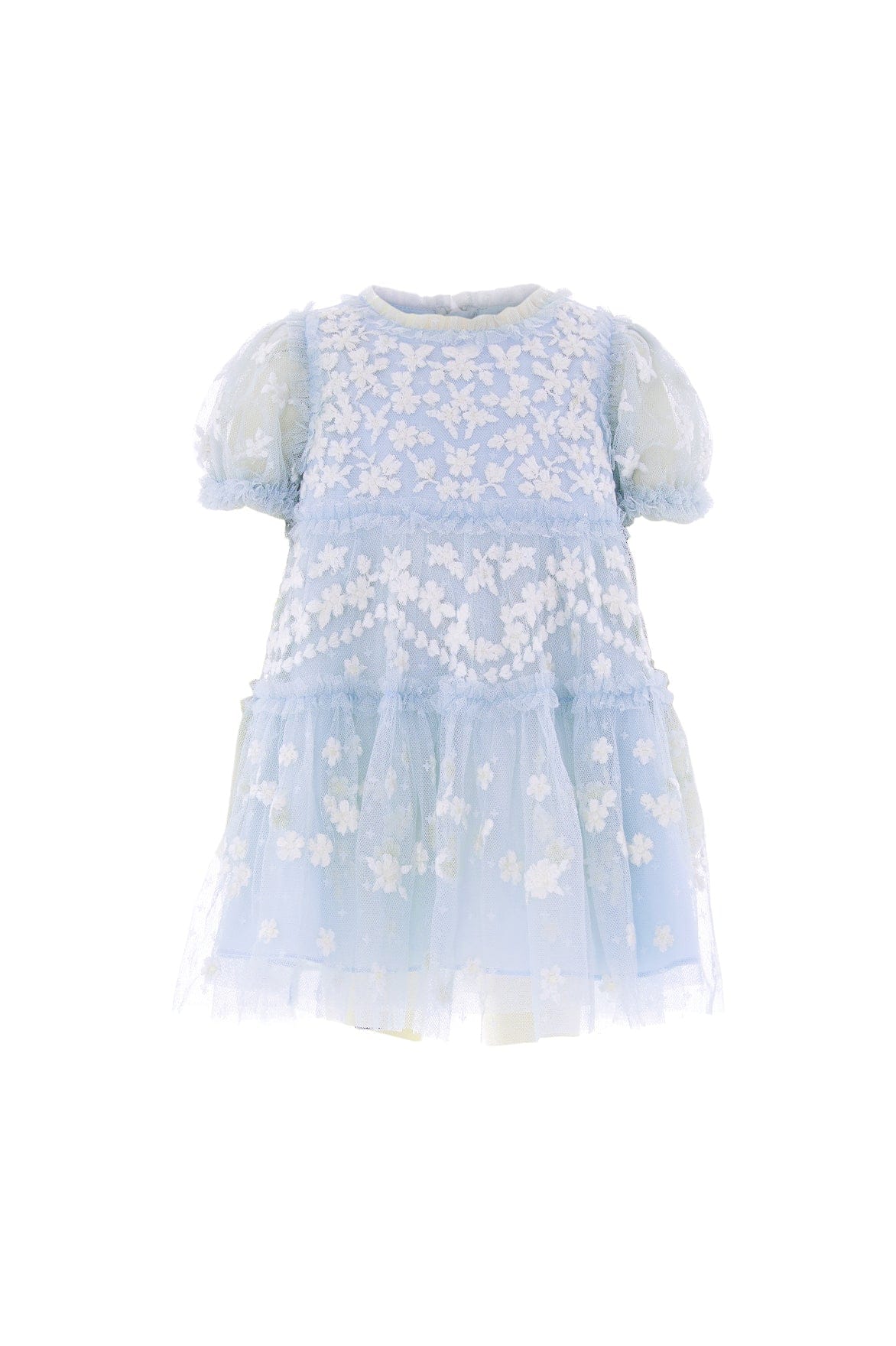 Needle & Thread Garland Ribbon Baby Dress sukienka niebieska