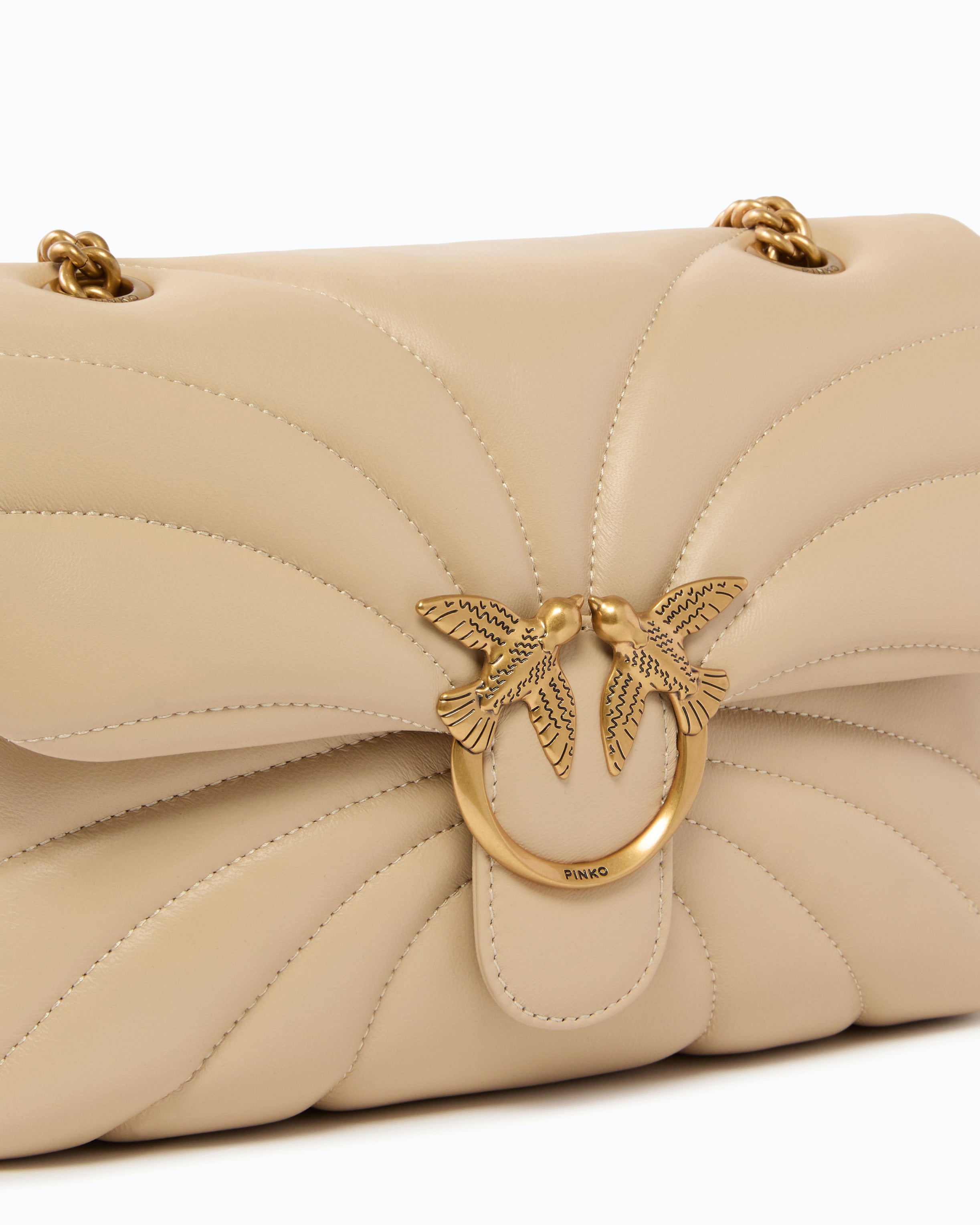 Pinko Love Bag Puff torebka pikowana motyw motyla