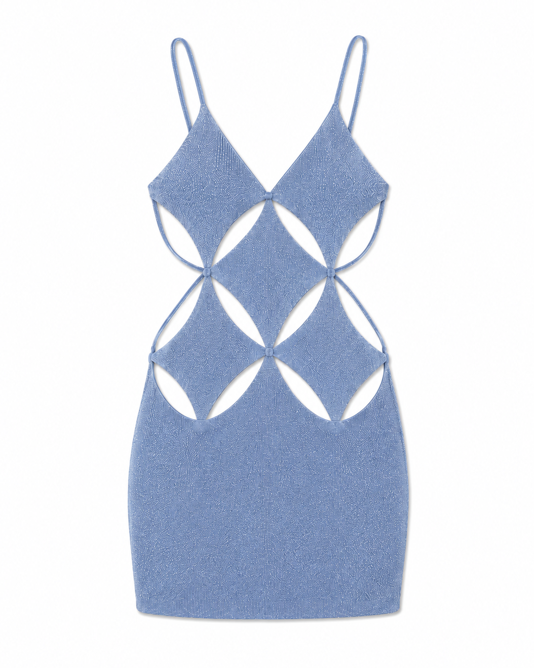 Delfi Collective Gaia Mini sukienka baby blue