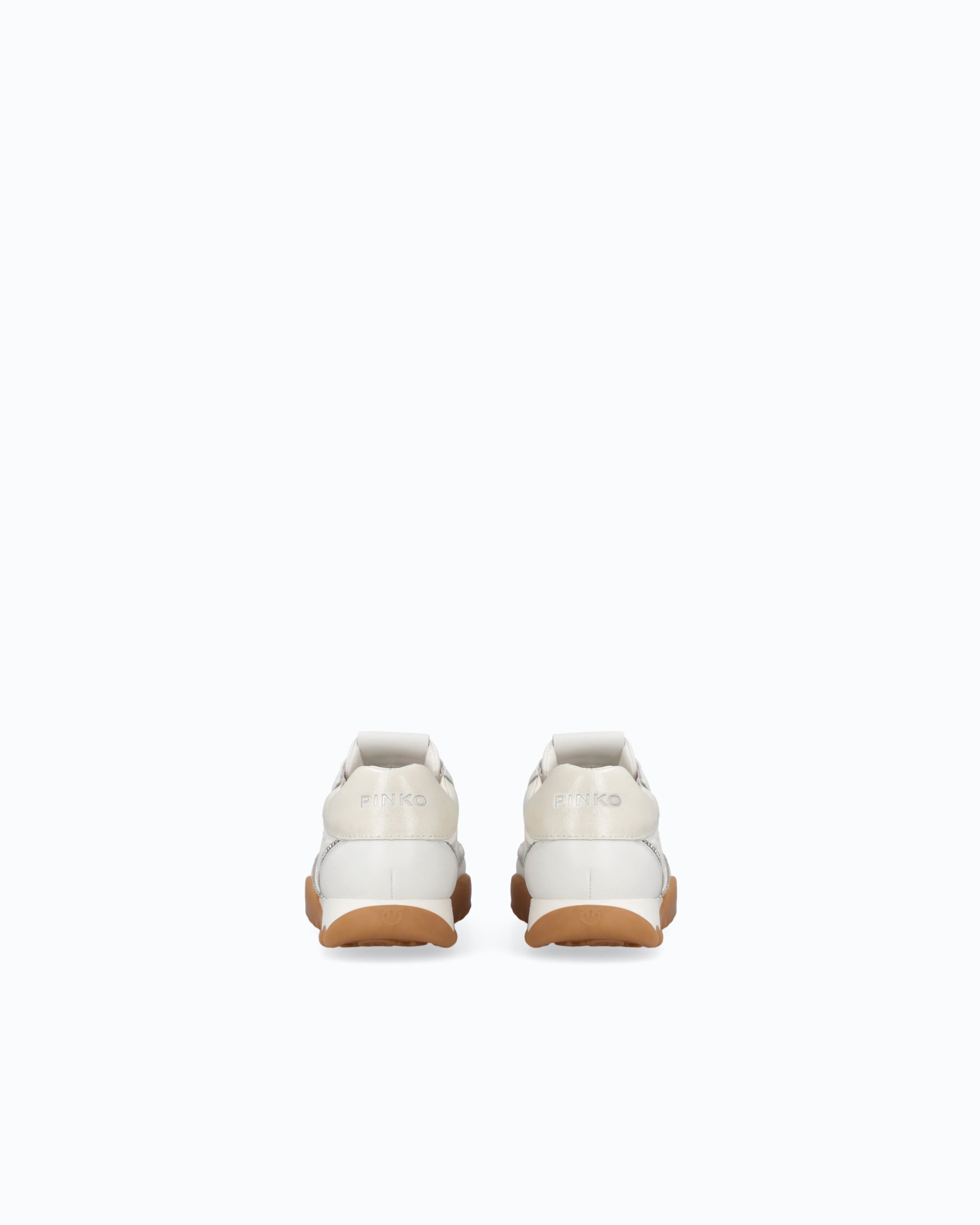 Pinko Gea 01 Sneaker sneakersy białe skórzane