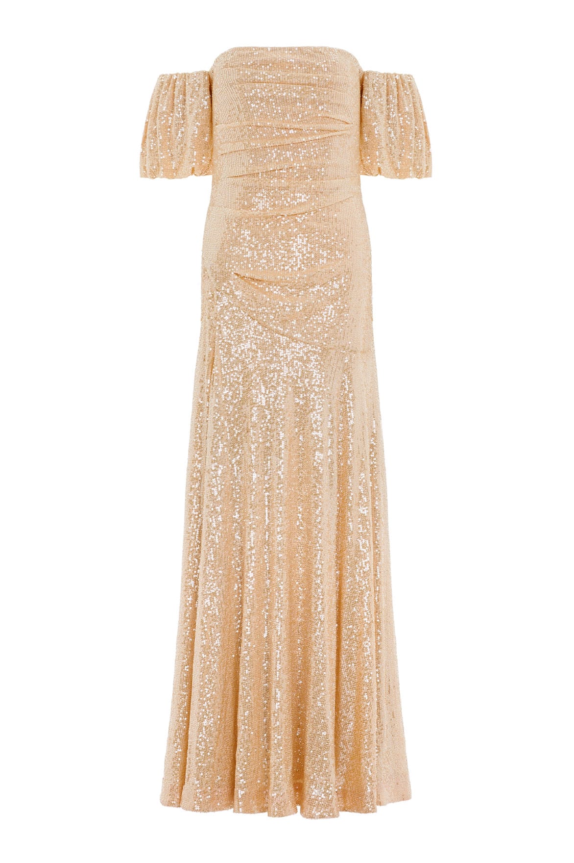 Needle & Thread Sunbeam Valentina Gown suknia złota
