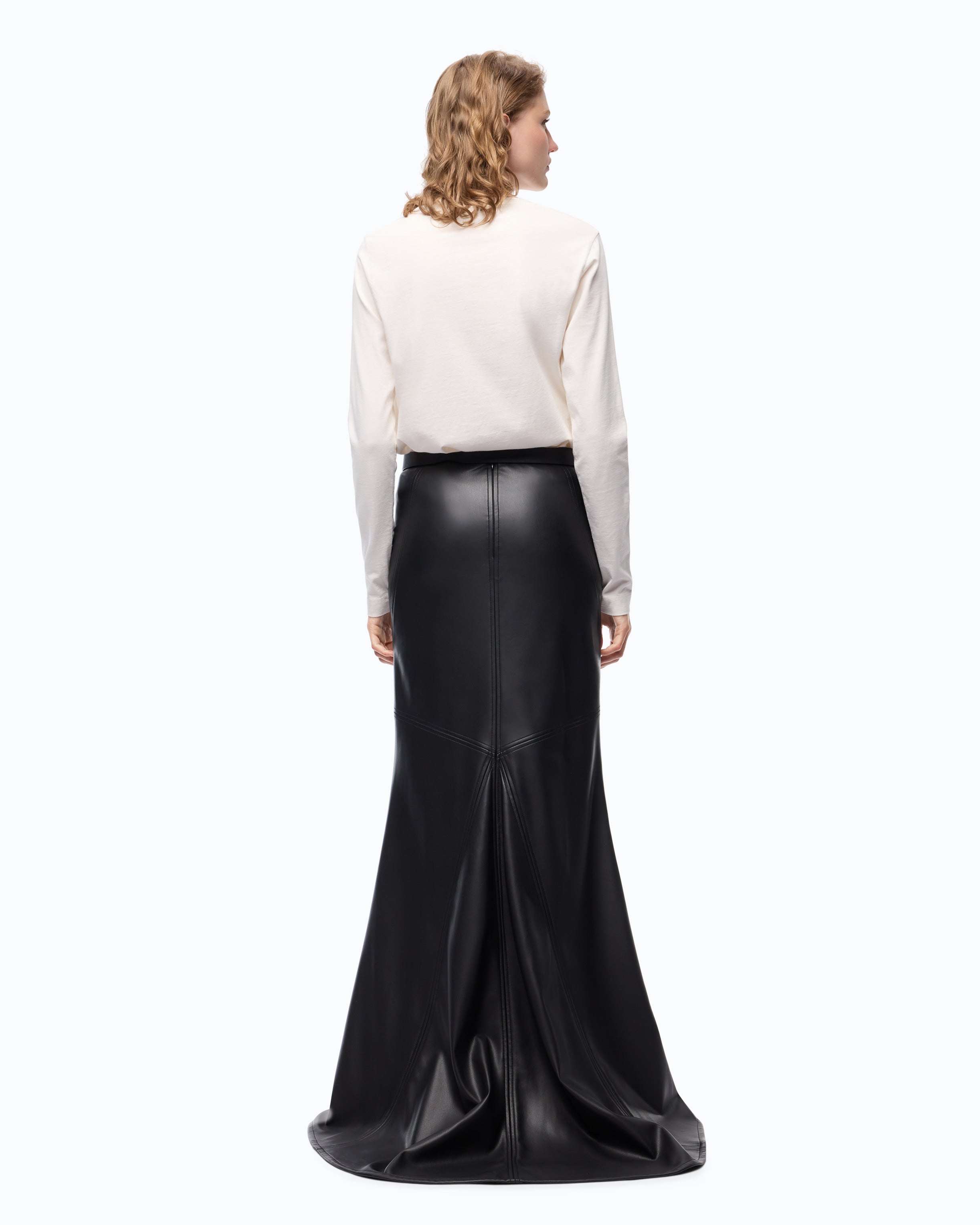 Pinko Lexus Skirt spódnica długa czarna
