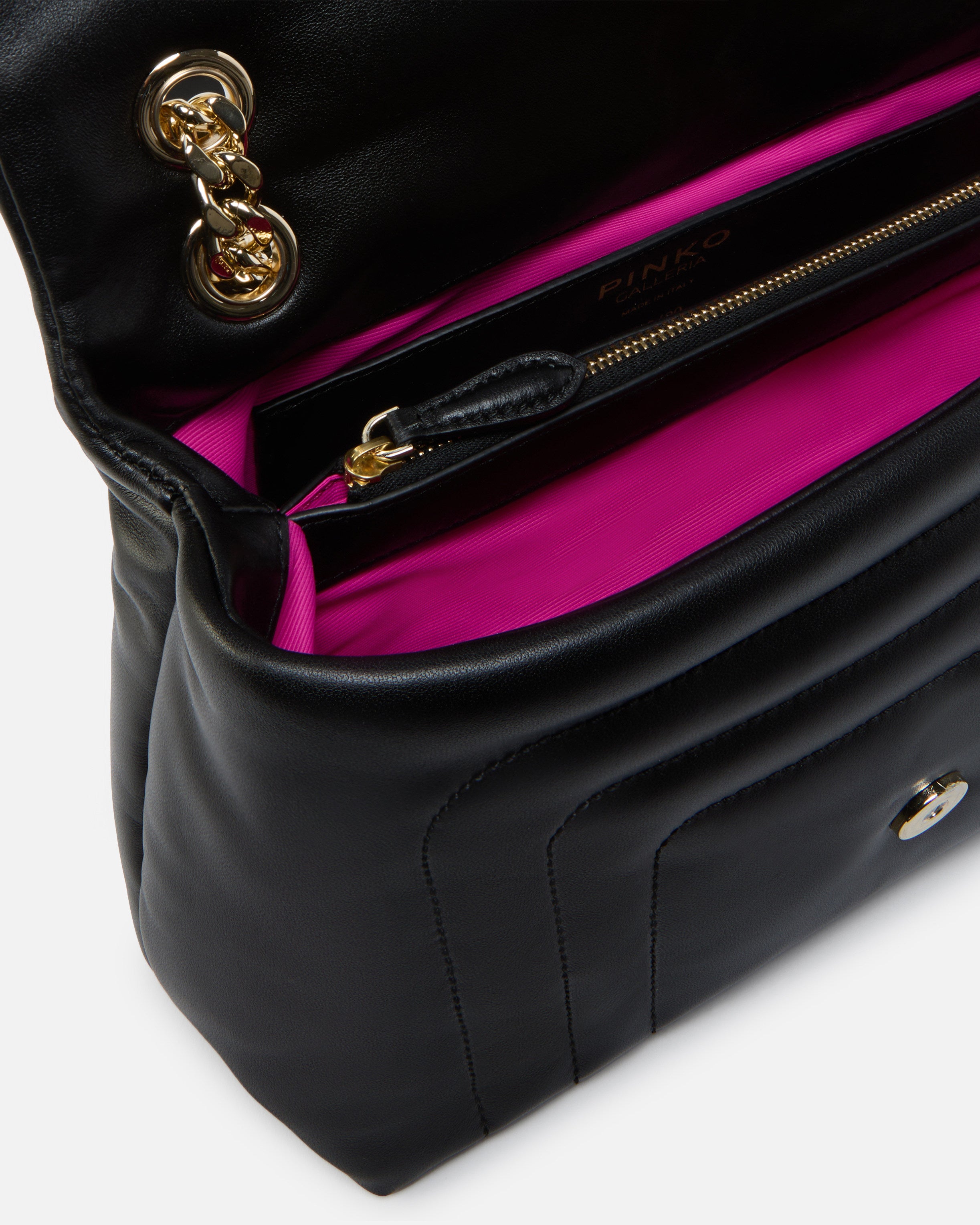 Pinko Love Bag Puff Galleria torebka czarna średnia