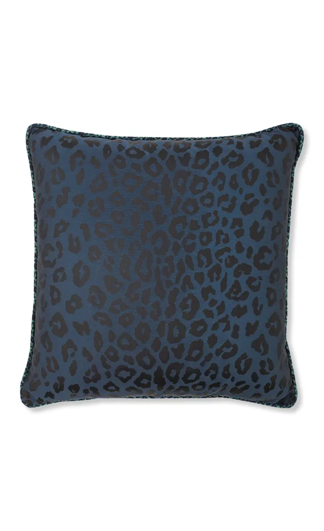 Temperley London Saskia Cushion poduszka 50x50 panterka