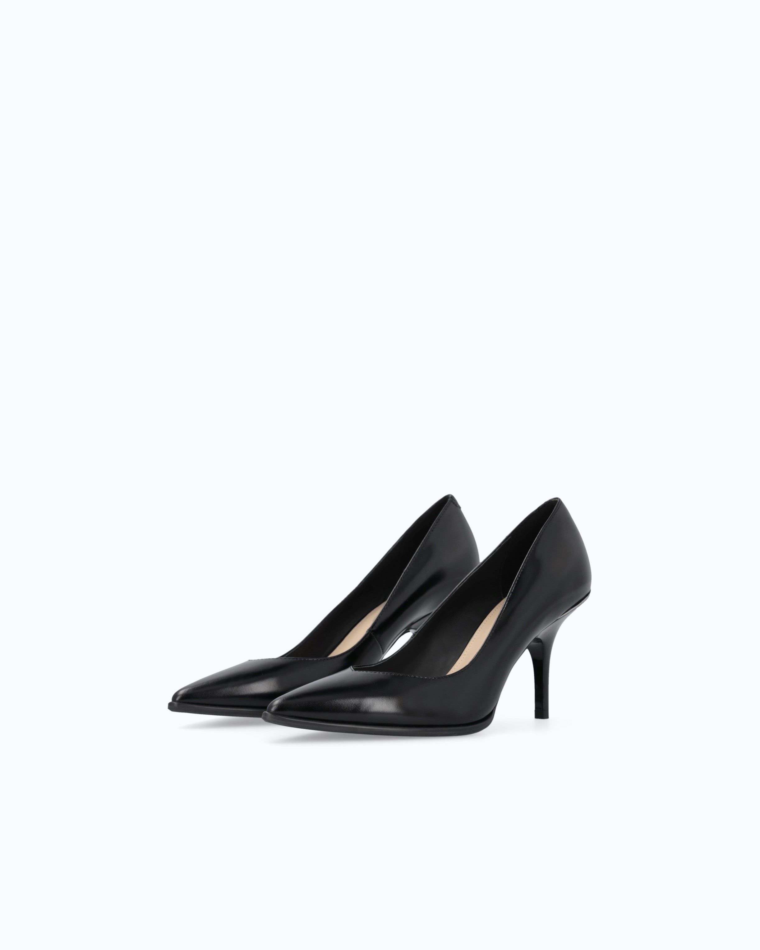 Pinko Lady 11 Pump czółenka skórzane czarne szpilka