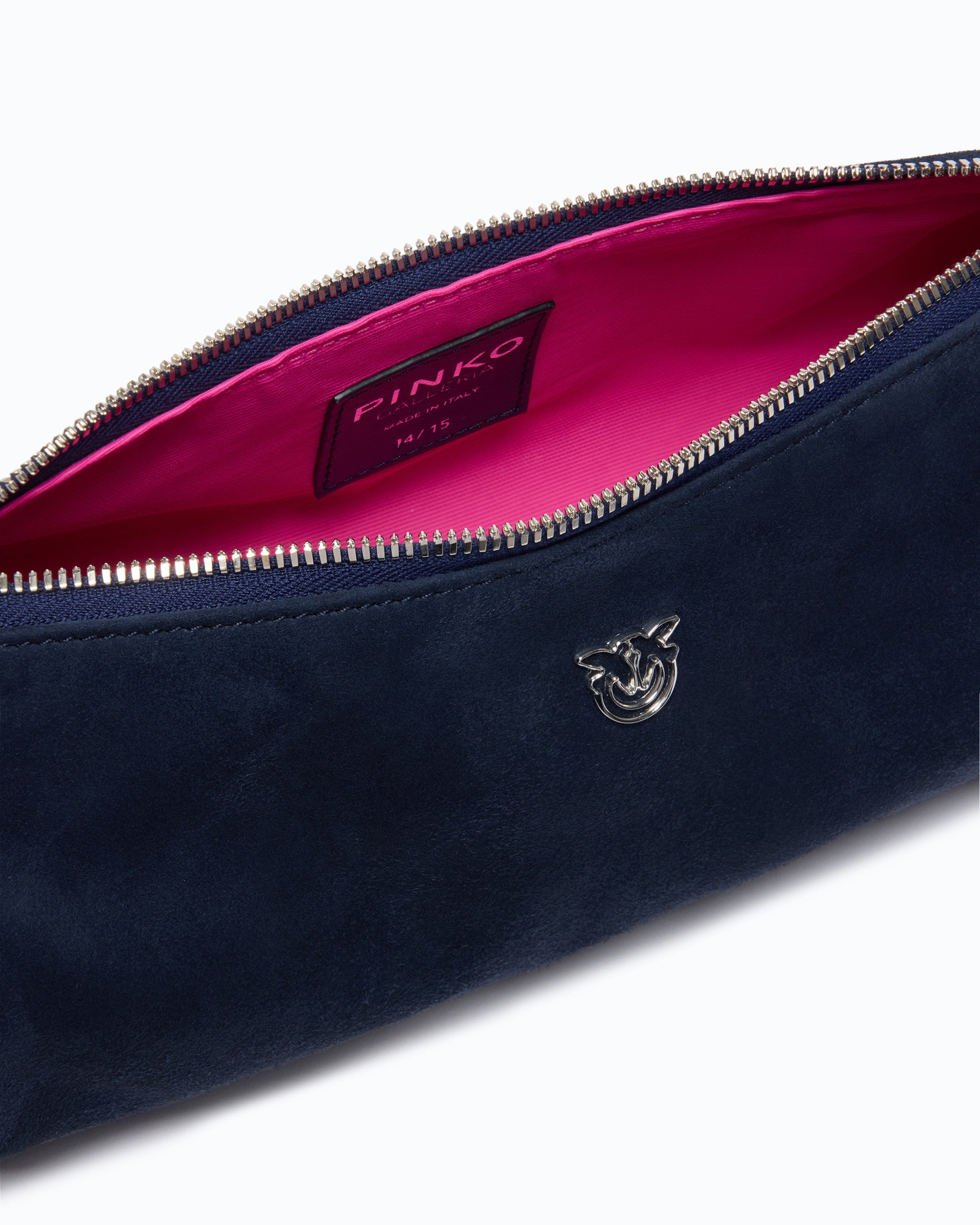 Pinko Galleria Mini Cylinder torebka zamszowa