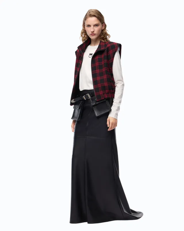 Pinko Lexus Skirt spódnica długa czarna