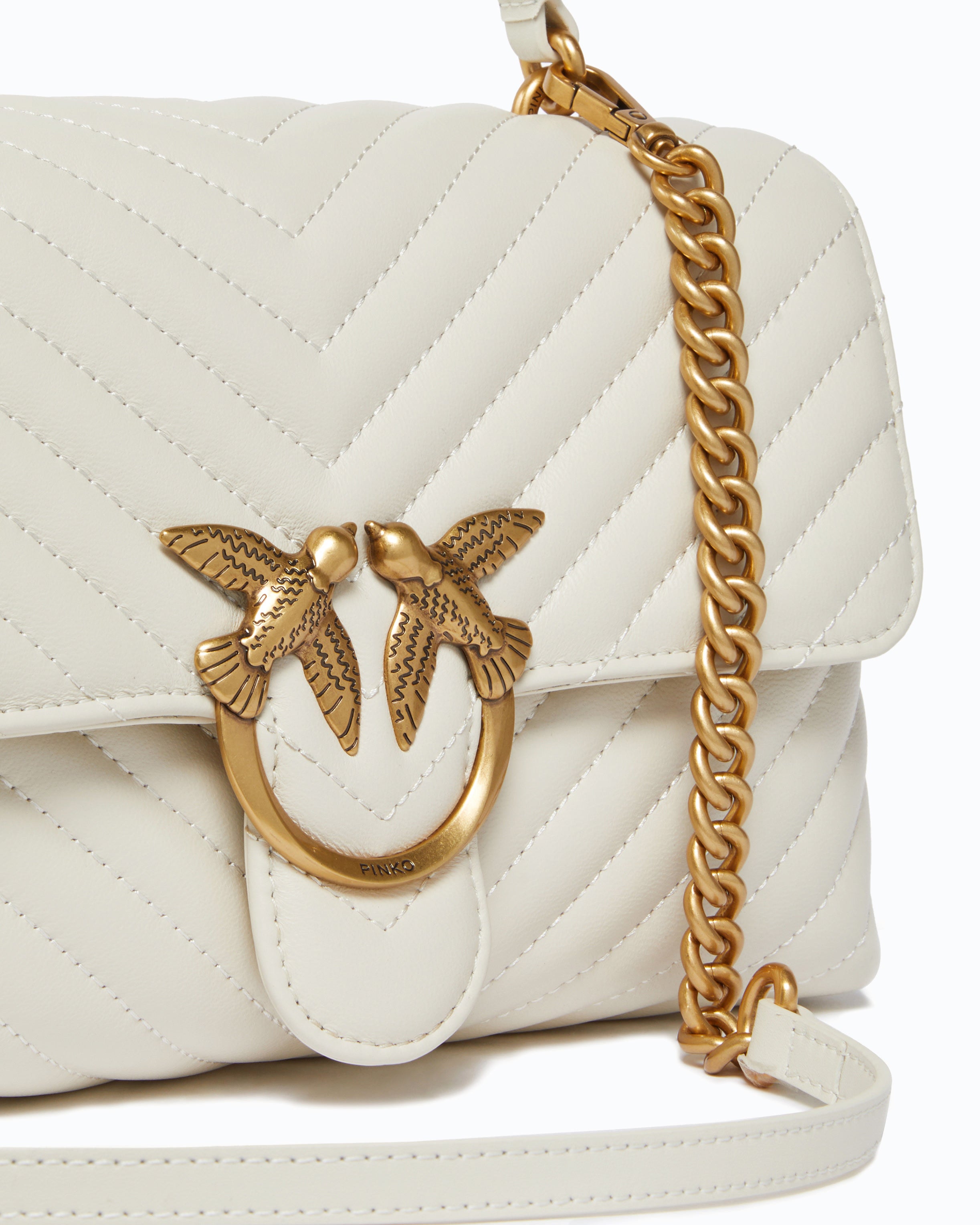 Pinko Lady Love Bag Puff torebka do ręki zygzak