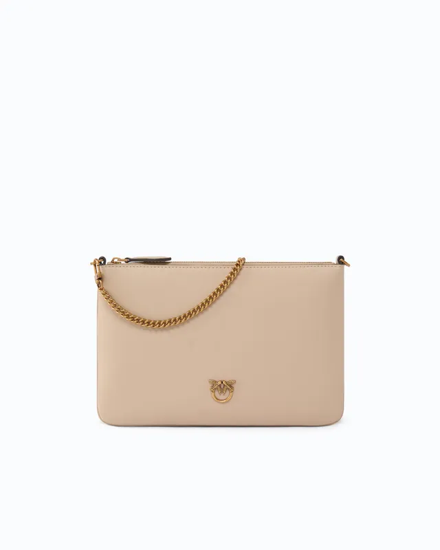 Pinko Classic Flat Love Bag Simply torebka skorzana