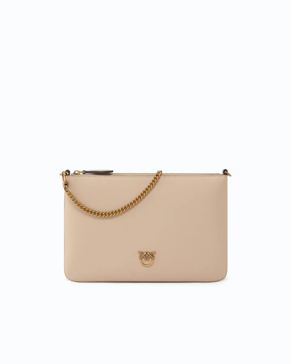 Pinko Classic Flat Love Bag Simply torebka skorzana