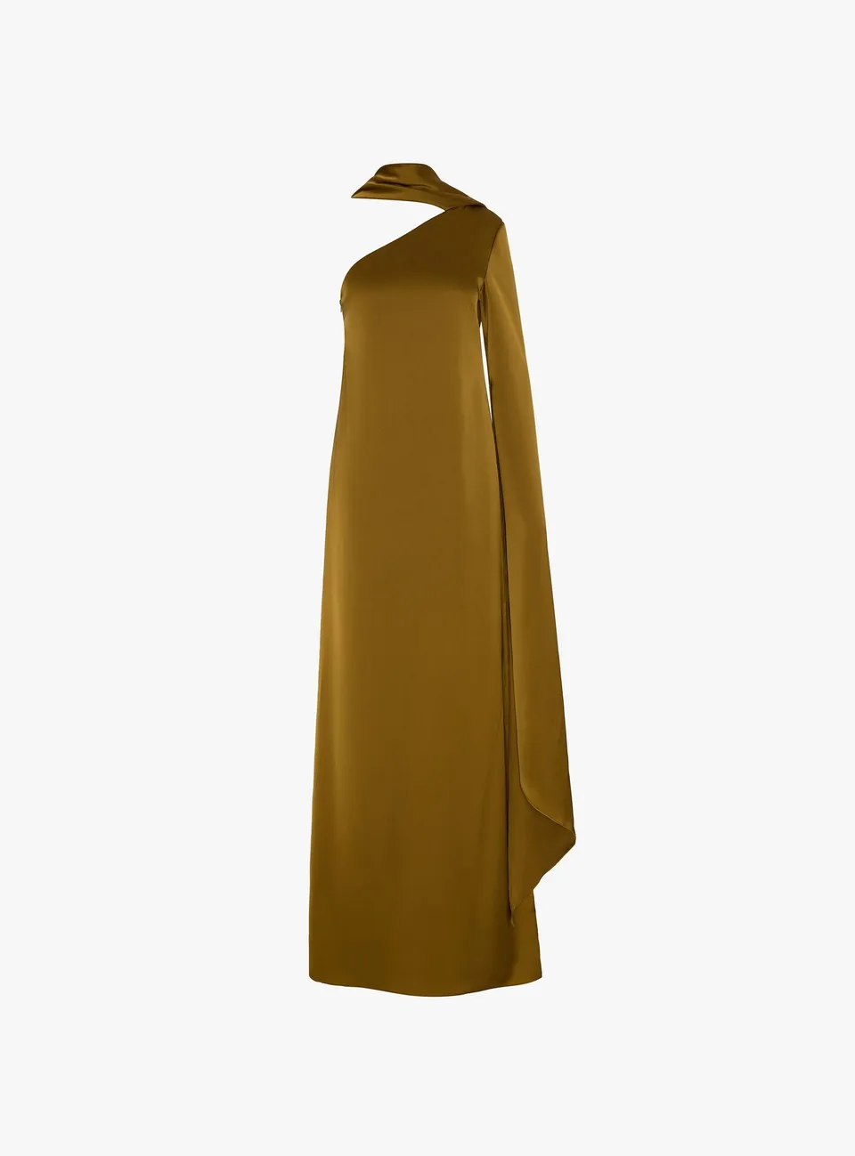 Solace London Newman sukienka wieczorowa złota maxi