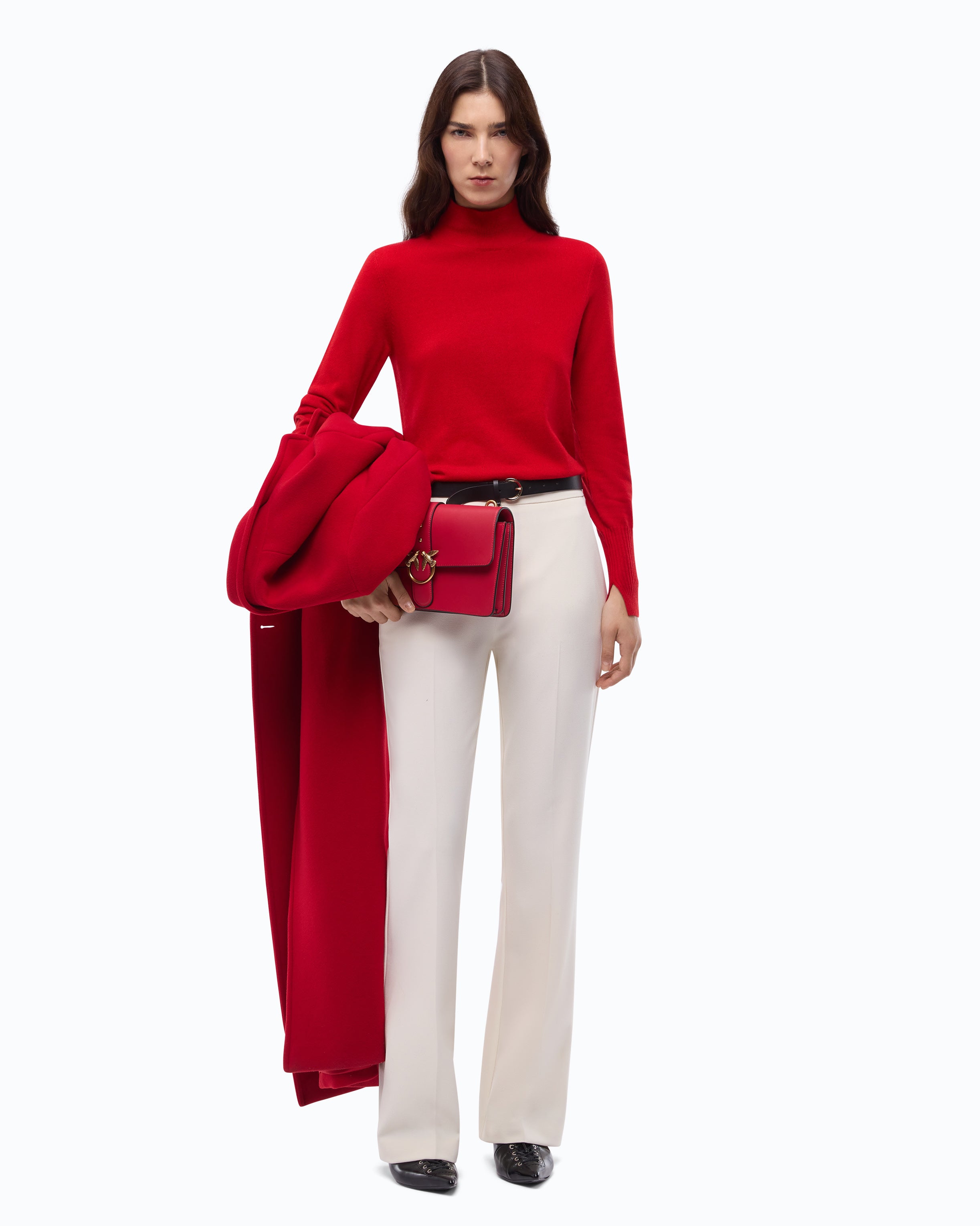 Pinko Nizza Sweater sweter wełna kaszmir