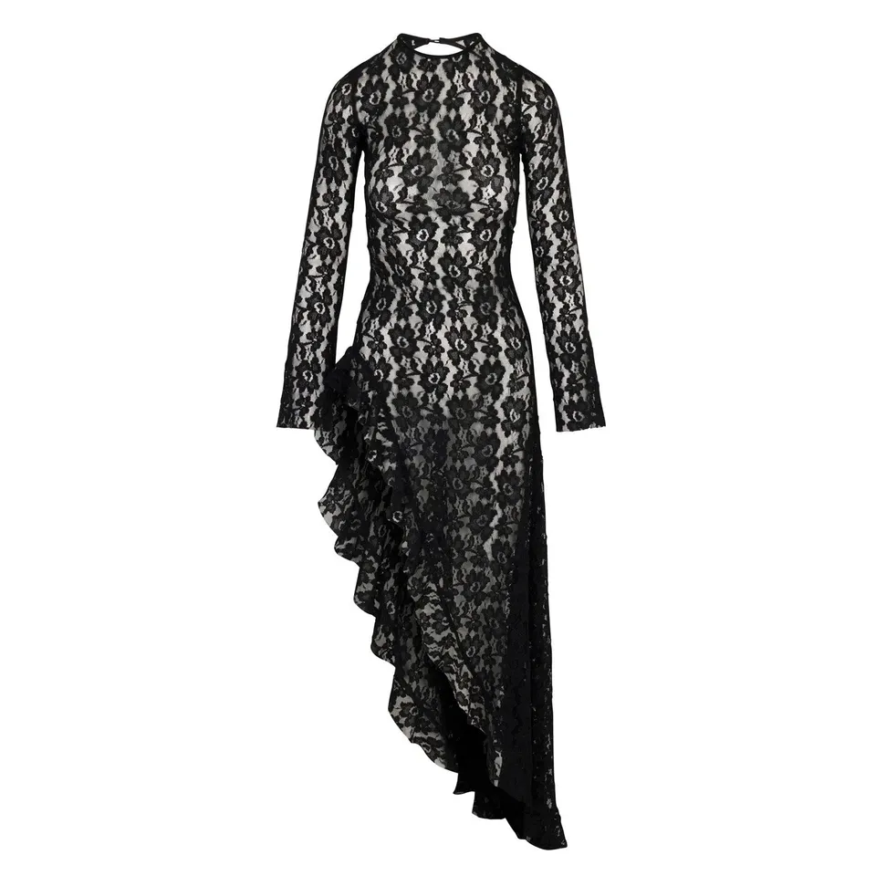 Delfi Collective Rosalia sukienka koronkowa Black Lace