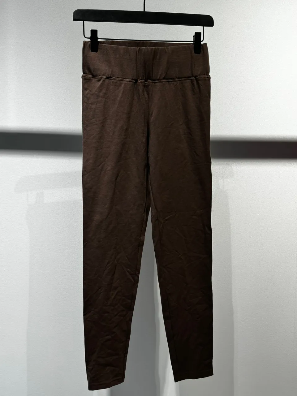 Nudyess w709 legginsy chocolate bawełniane