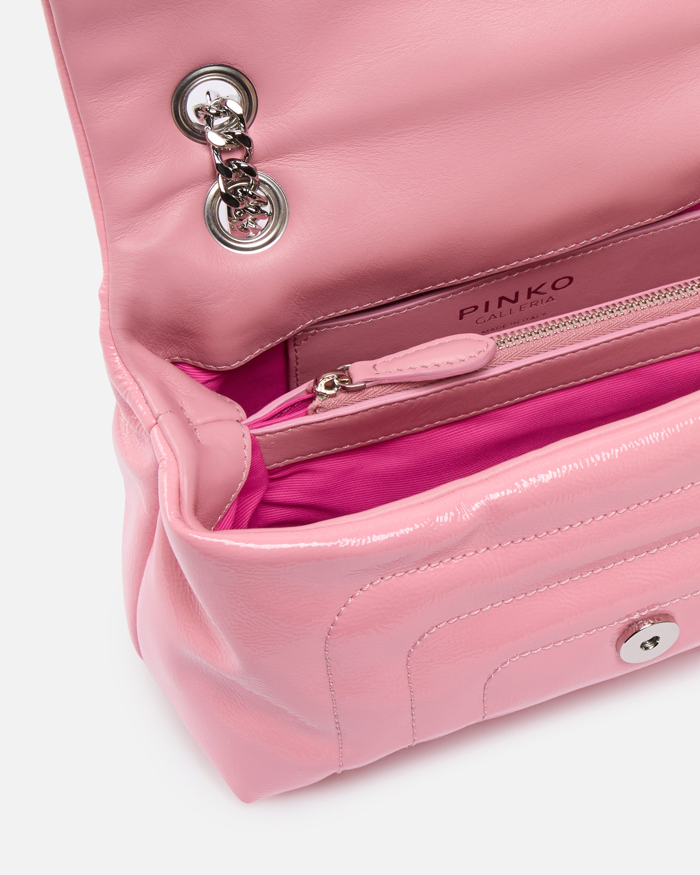 Pinko Love Bag Puff torebka mała pikowana czarna