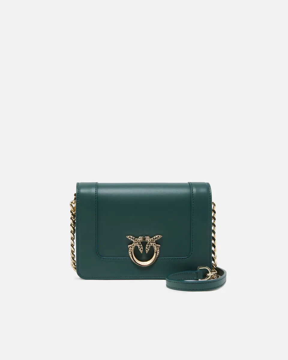 Pinko Love Click Mini torebka skórzana limitowana