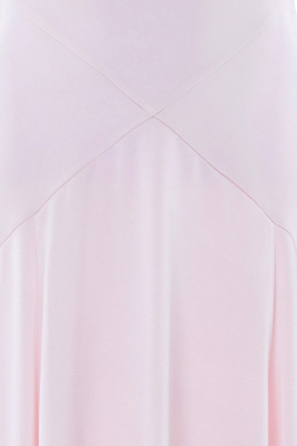 Needle & Thread Evangeline Satin Cowl Gown sukienka różowa satyna