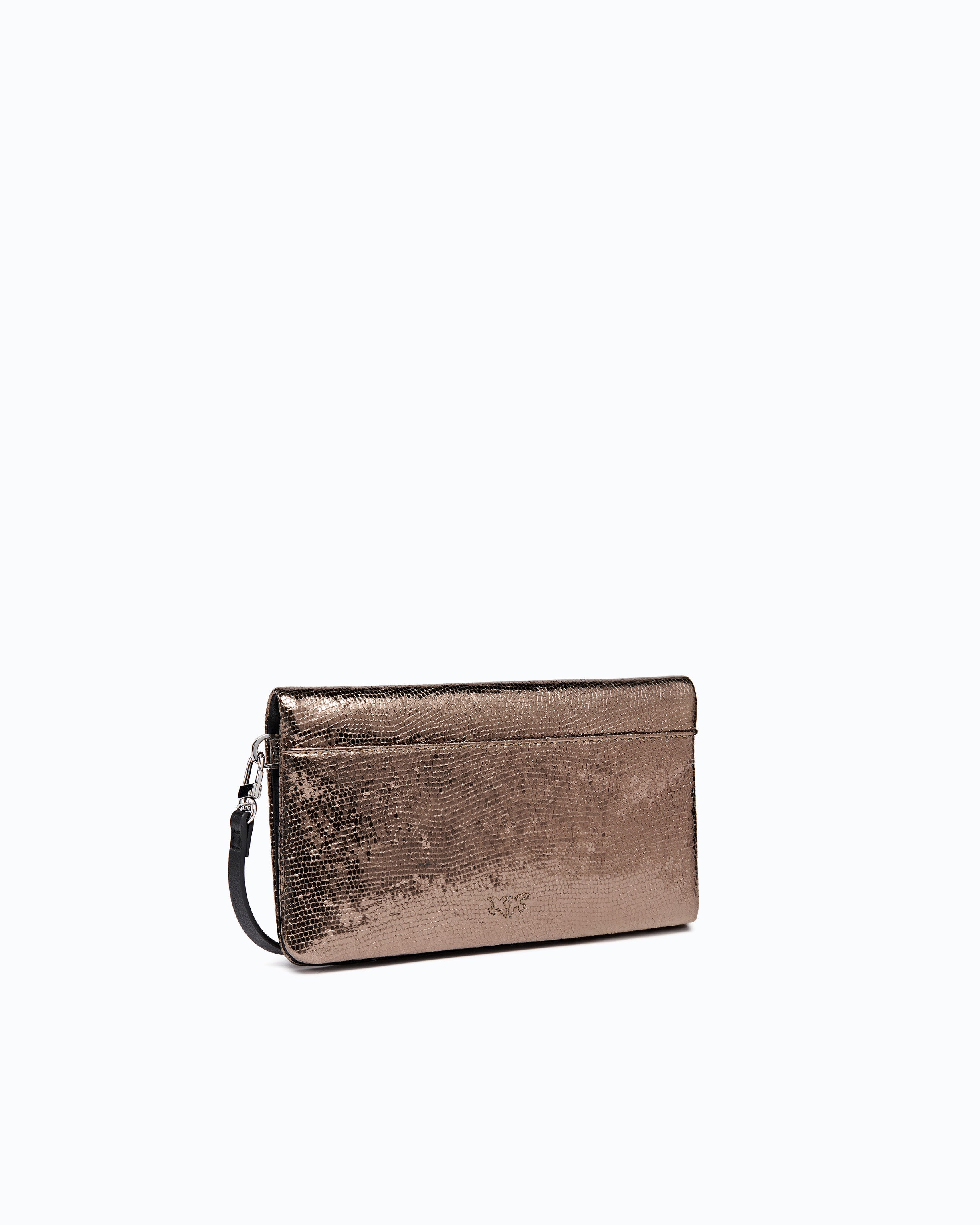 Pinko Love Bag Click kopertówka wężowa U