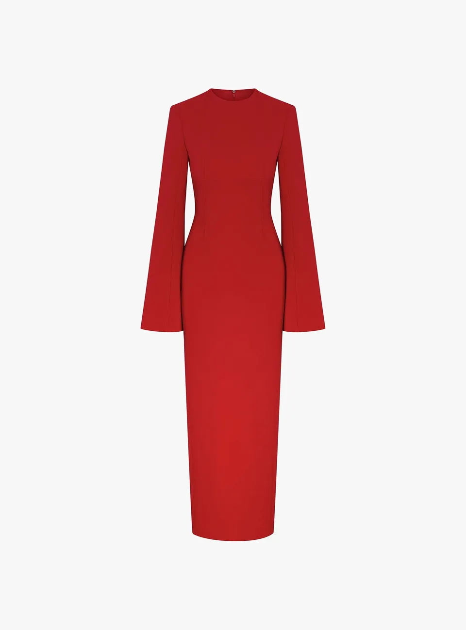 SOLACE LONDON The Corday Maxi Dress sukienka czerwona