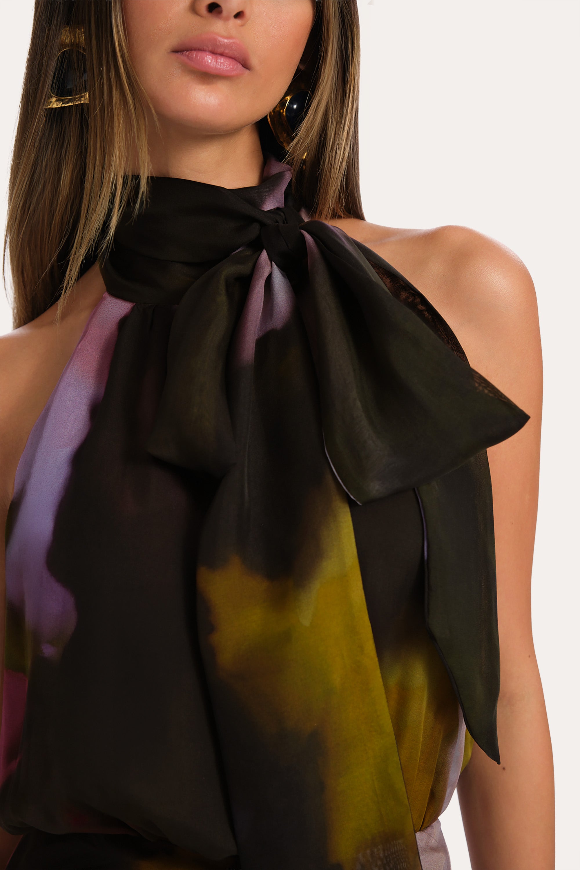 Elie Tahari Emilia E9033606 sukienka wieczorowa jedwabna