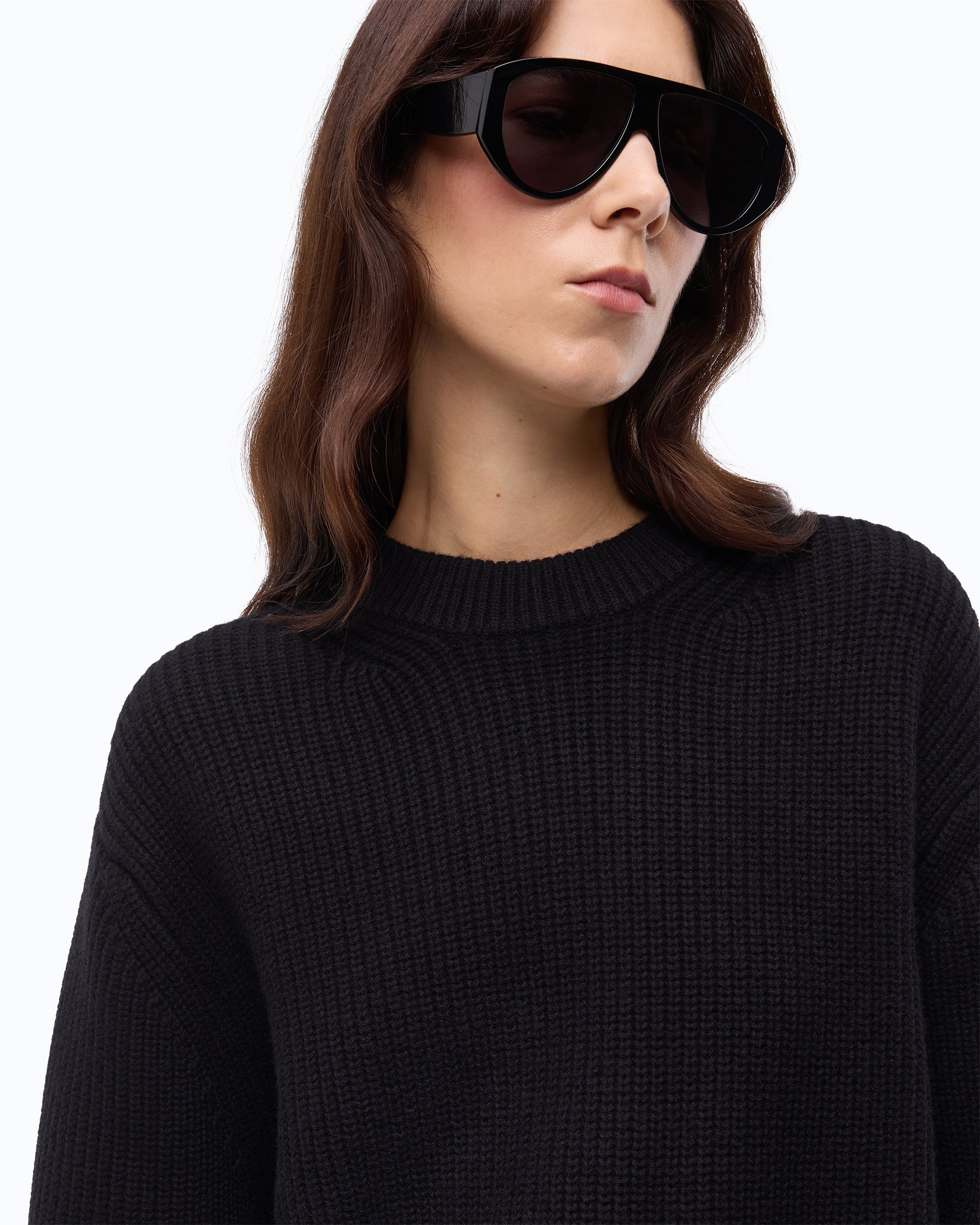 Pinko Gracidio Sweater sweter wełniany czarny