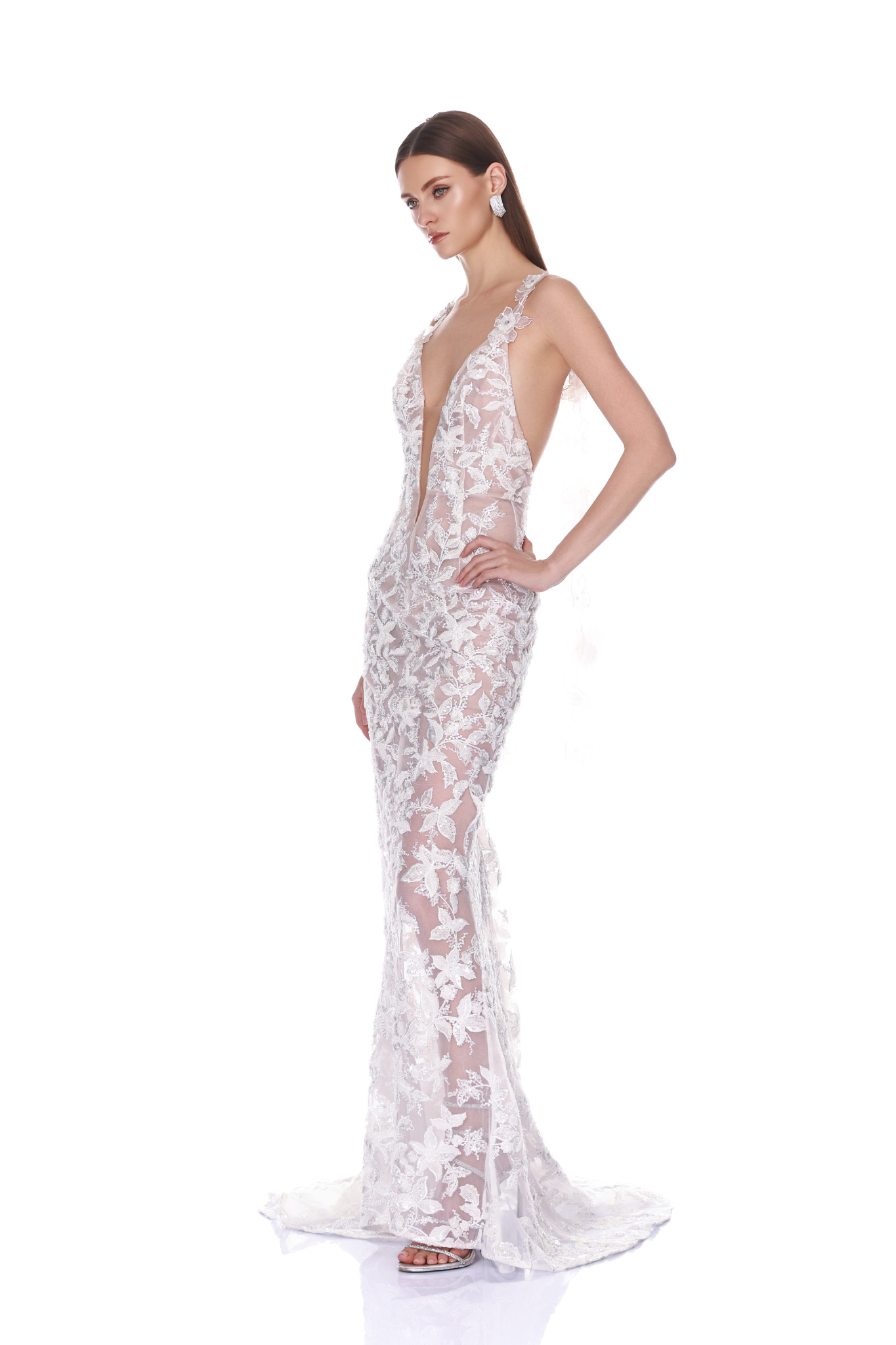 Bronx and Banco Eden Blanc Gown suknia ślubna biała