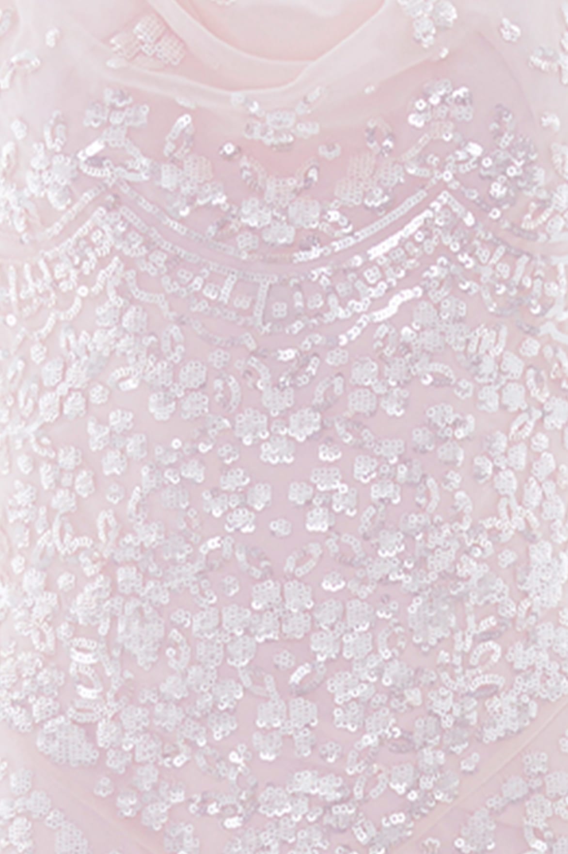 Needle & Thread Freya Georgette Gown sukienka różowa Shell