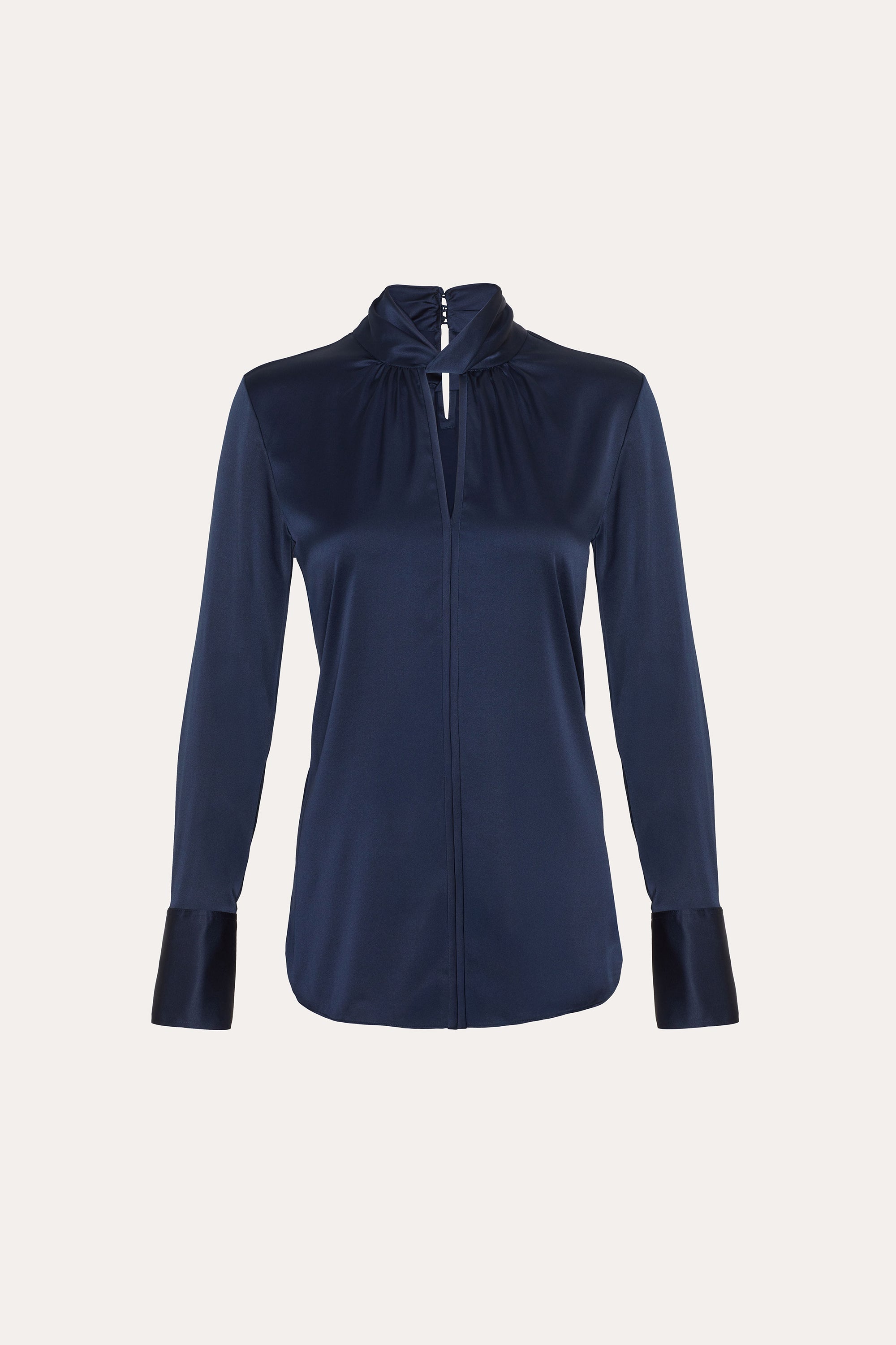Elie Tahari Silk Twist koszula Stargazer jedwabna