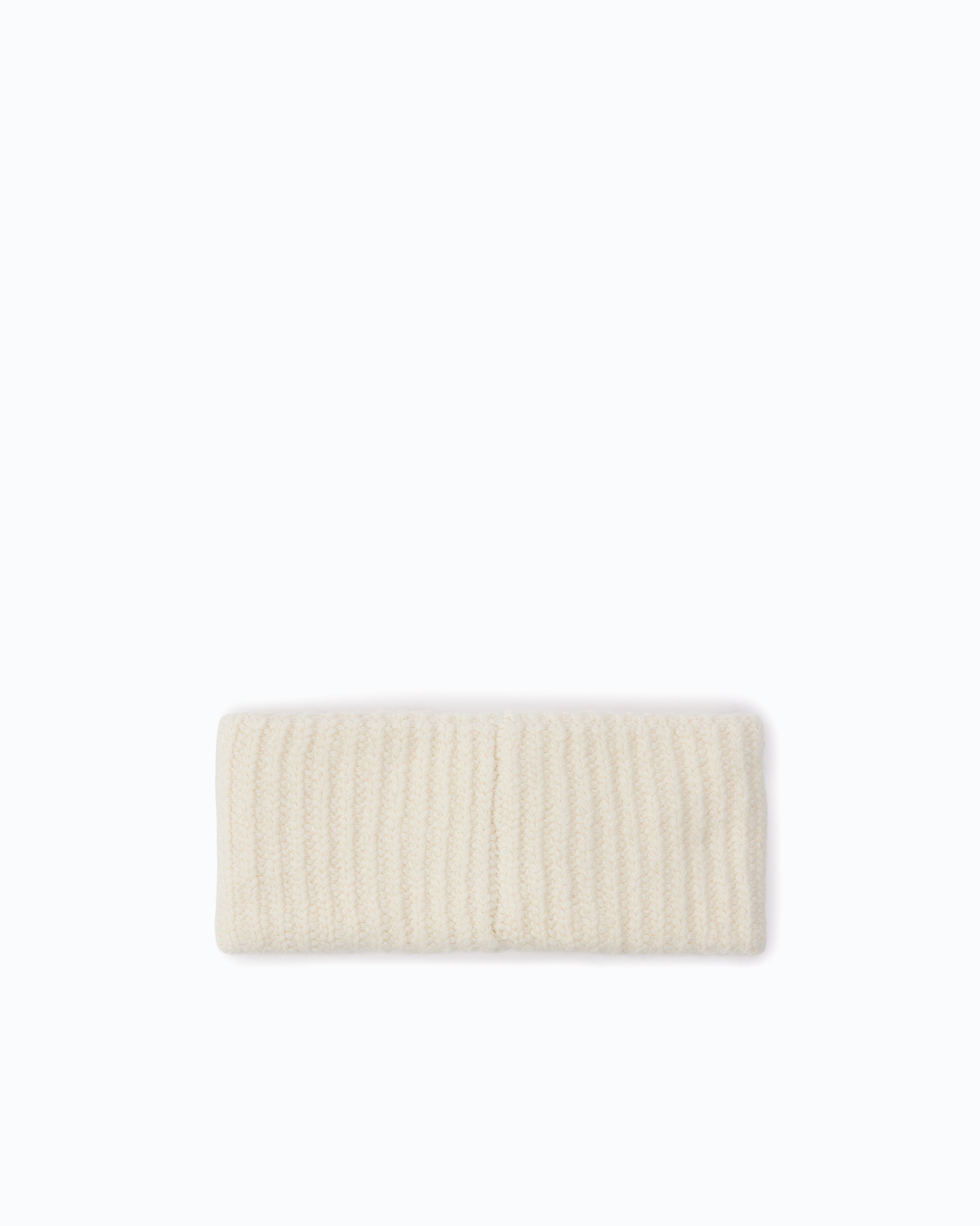 Pinko Felce Headband opaska do włosów biała wełniana