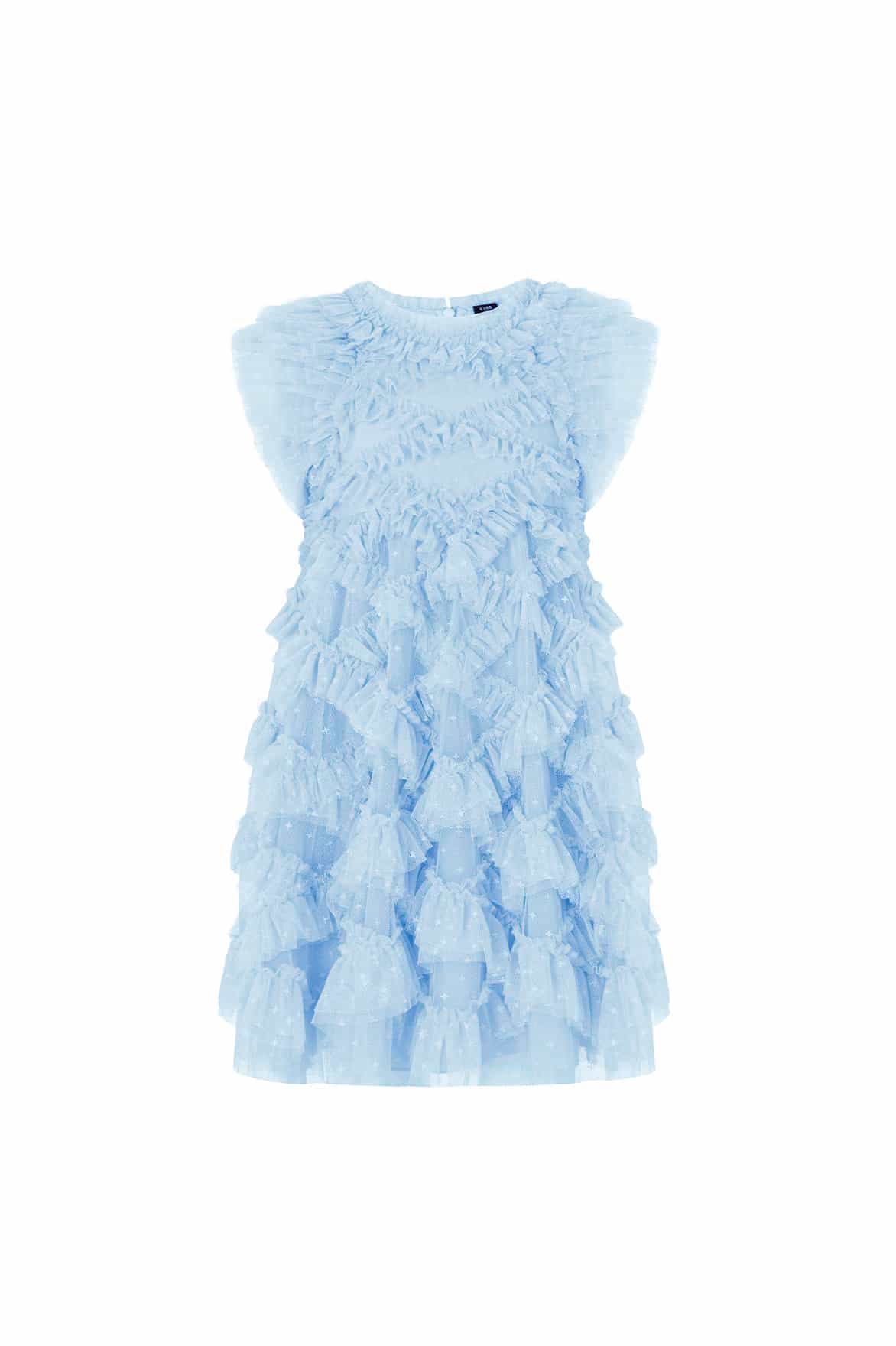Needle & Thread Genevieve Kids Dress sukienka dziewczęca niebieska tiulowa