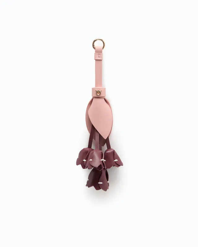 Pinko Tulip Charm brelok do torebki kwiaty