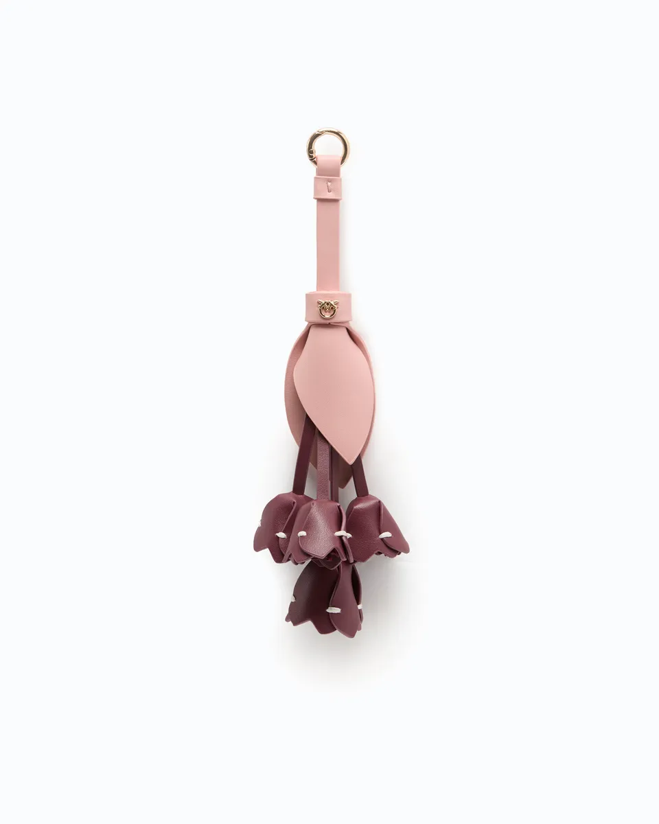 Pinko Tulip Charm brelok do torebki kwiaty