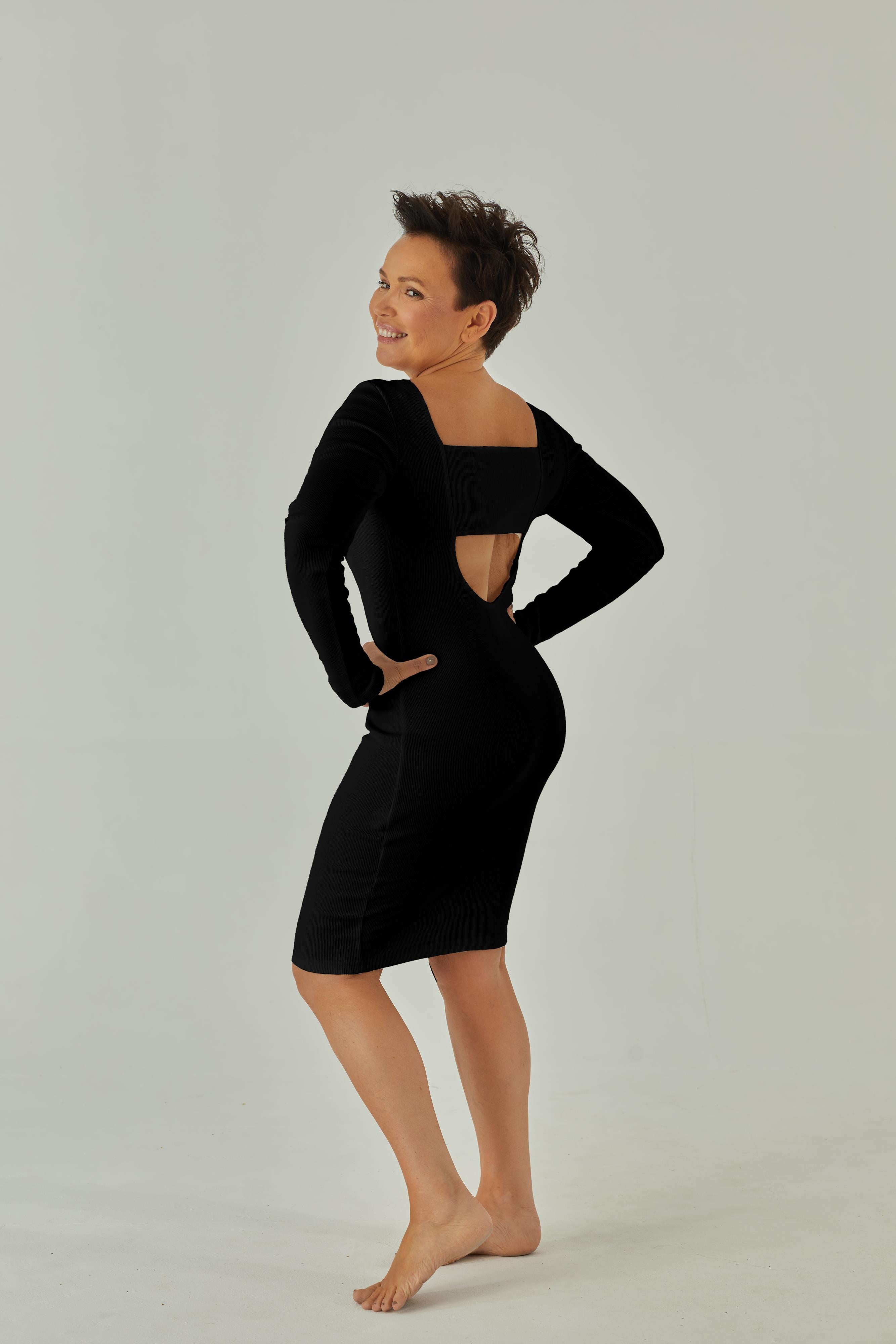 Nudyess Sunshine sukienka mini odkryte plecy