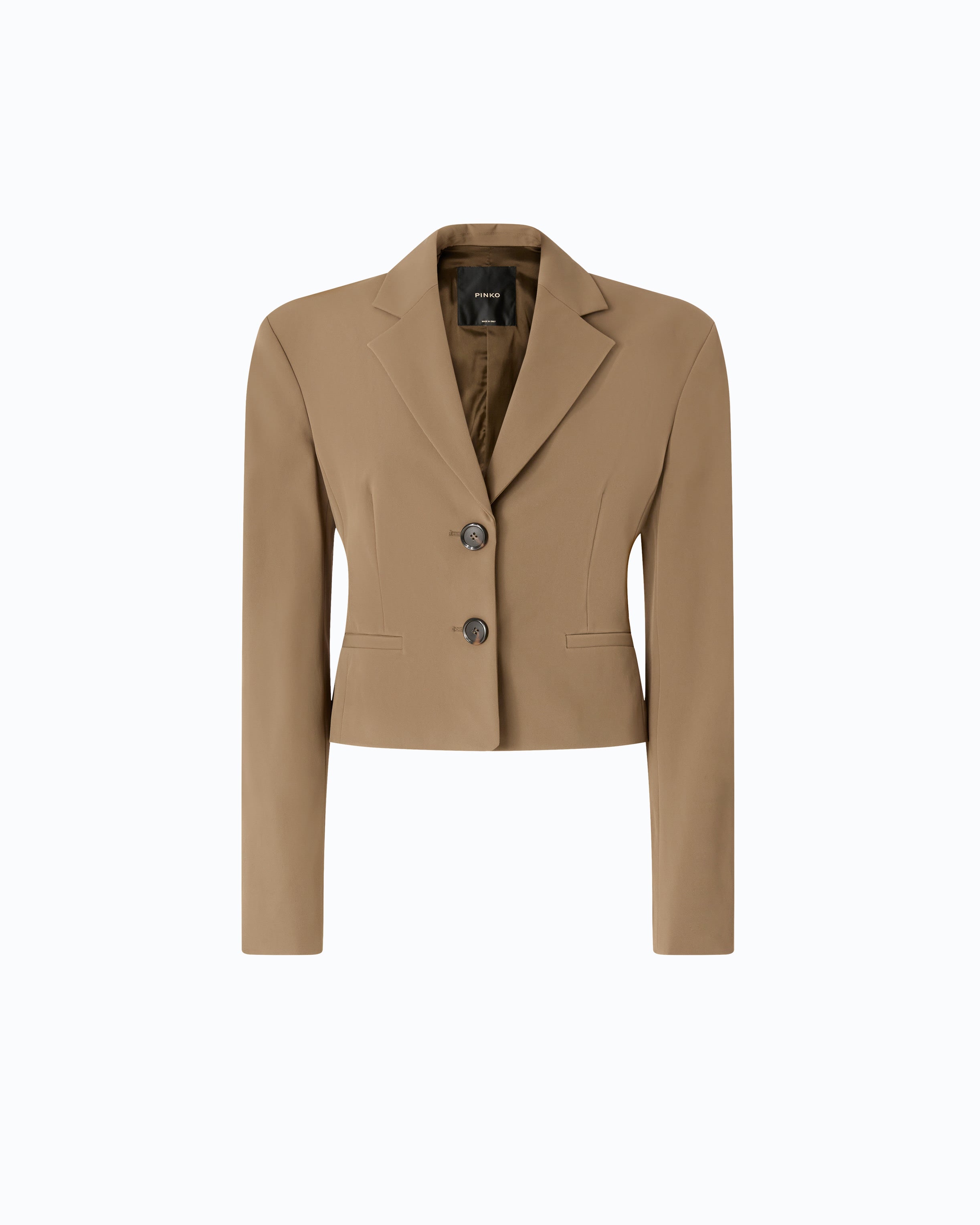 Pinko Teroldego Jacket marynarka cropped slim fit