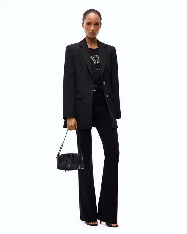 Pinko Garofano Jacket marynarka czarna slim