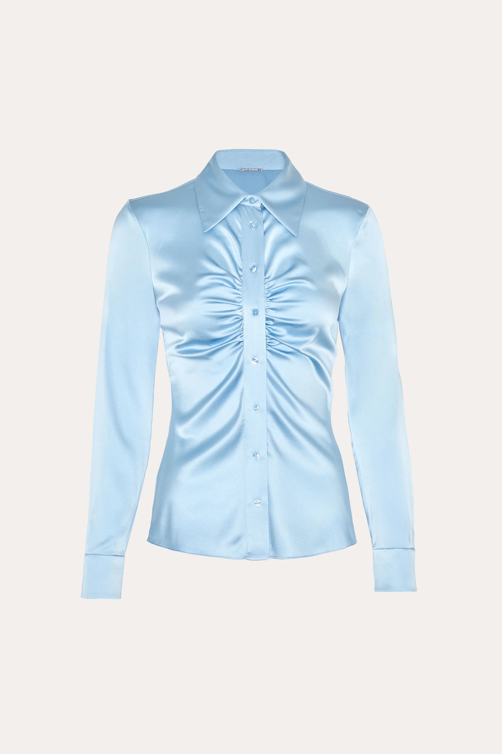 Elie Tahari Anya Silk Charmeuse koszula Celestine