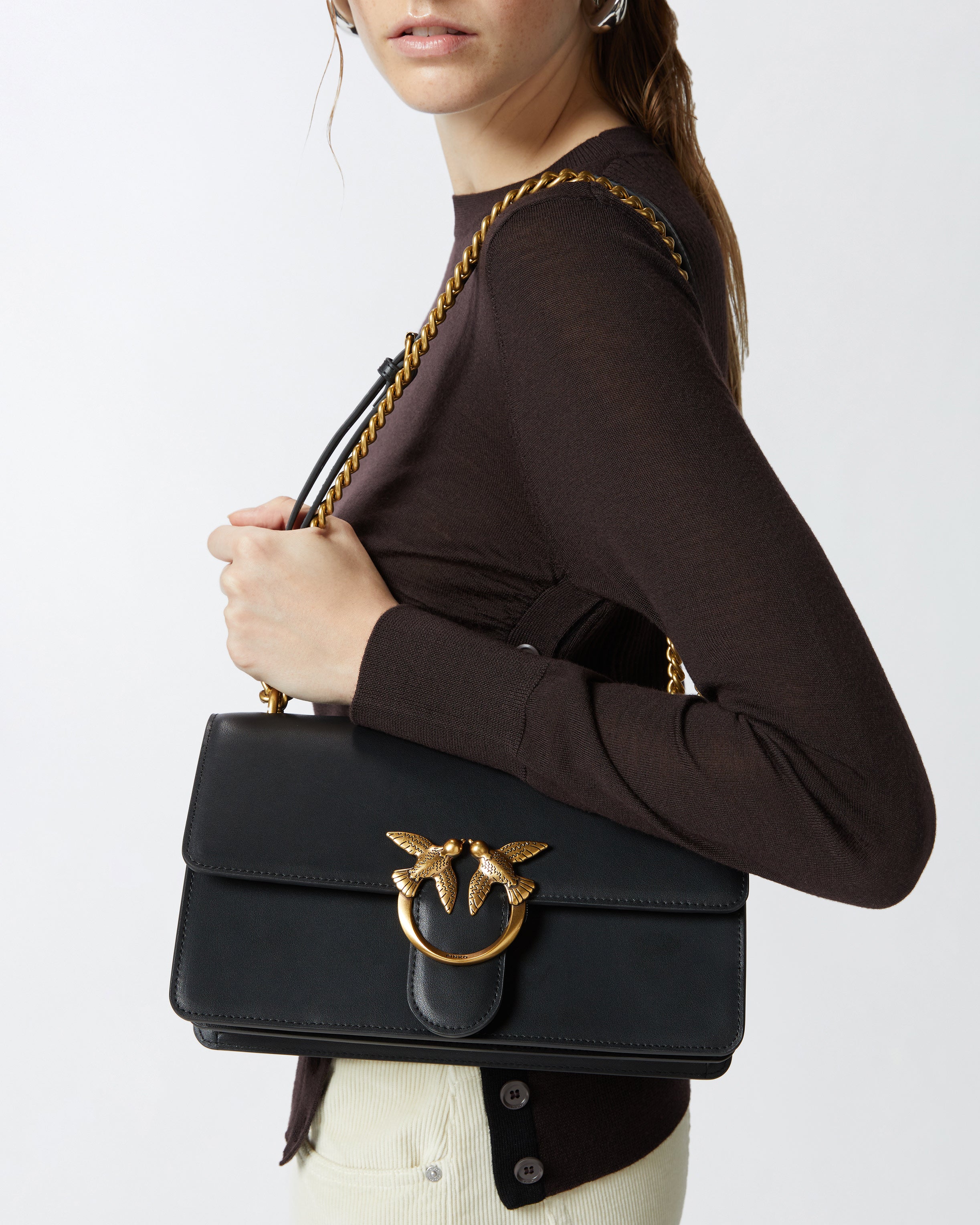 Pinko Classic Love Bag One Simply torebka czarna