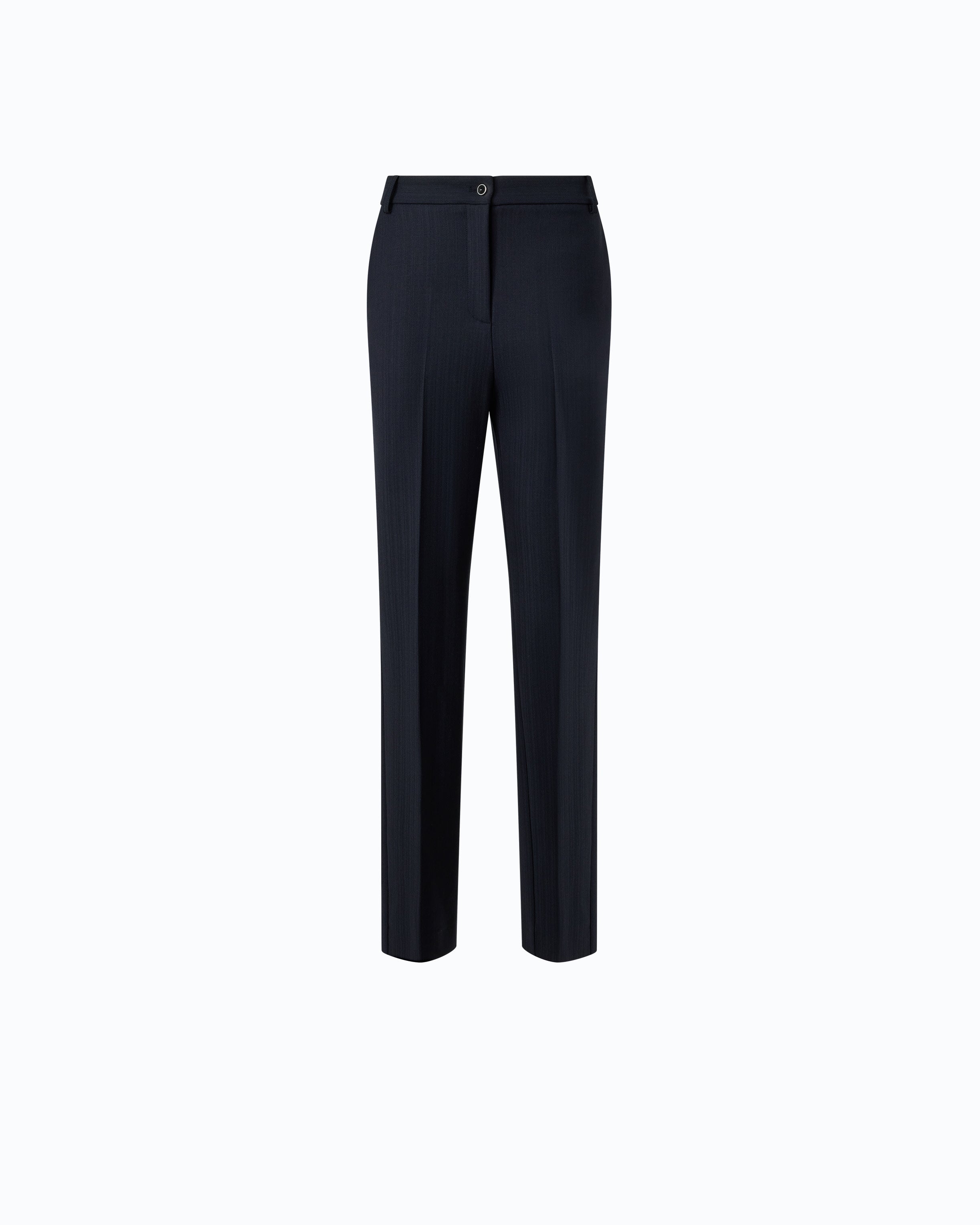 Pinko Pleione Pants spodnie cygaretki niebieskie