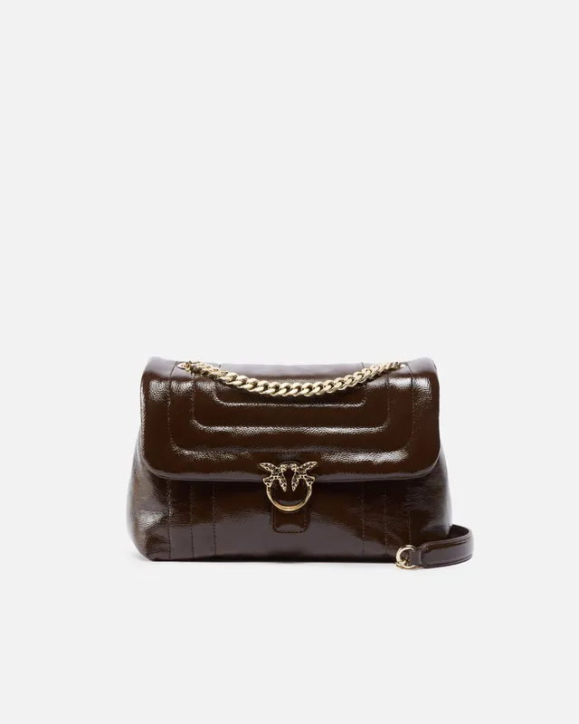 Pinko New Love Puff Classic torebka pikowana średnia