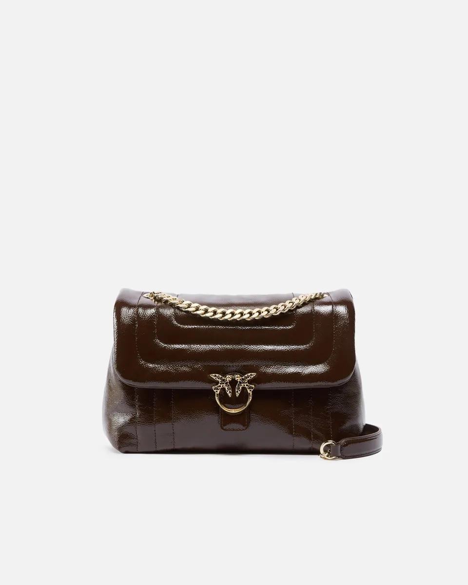 Pinko New Love Puff Classic torebka pikowana średnia