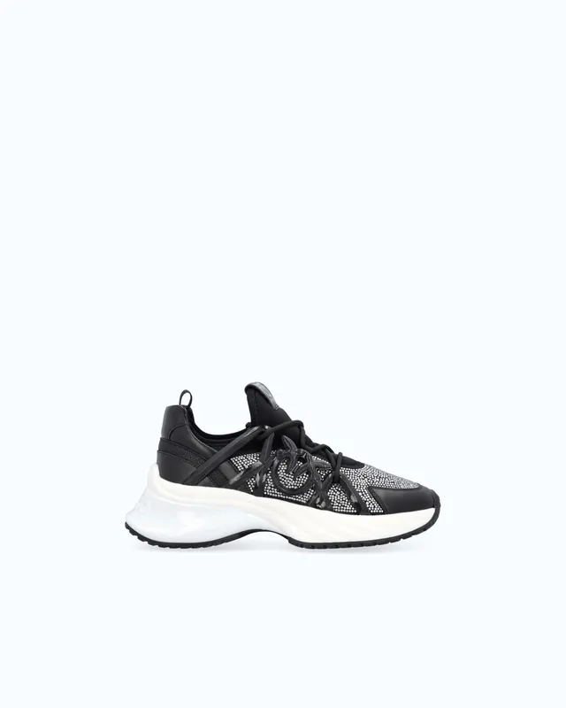 Pinko Ariel 01 sneakersy wsuwane z kryształkami