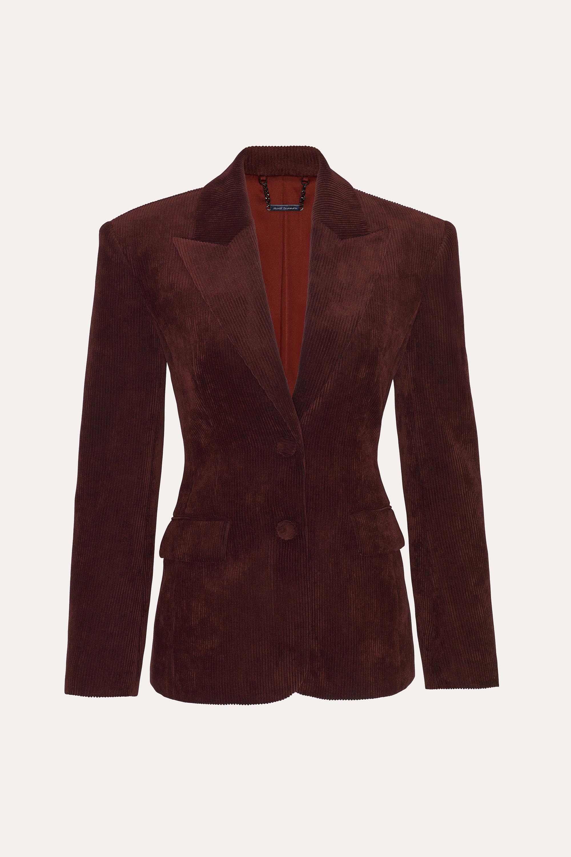 Elie Tahari Catalina marynarka bordowa Burgundy