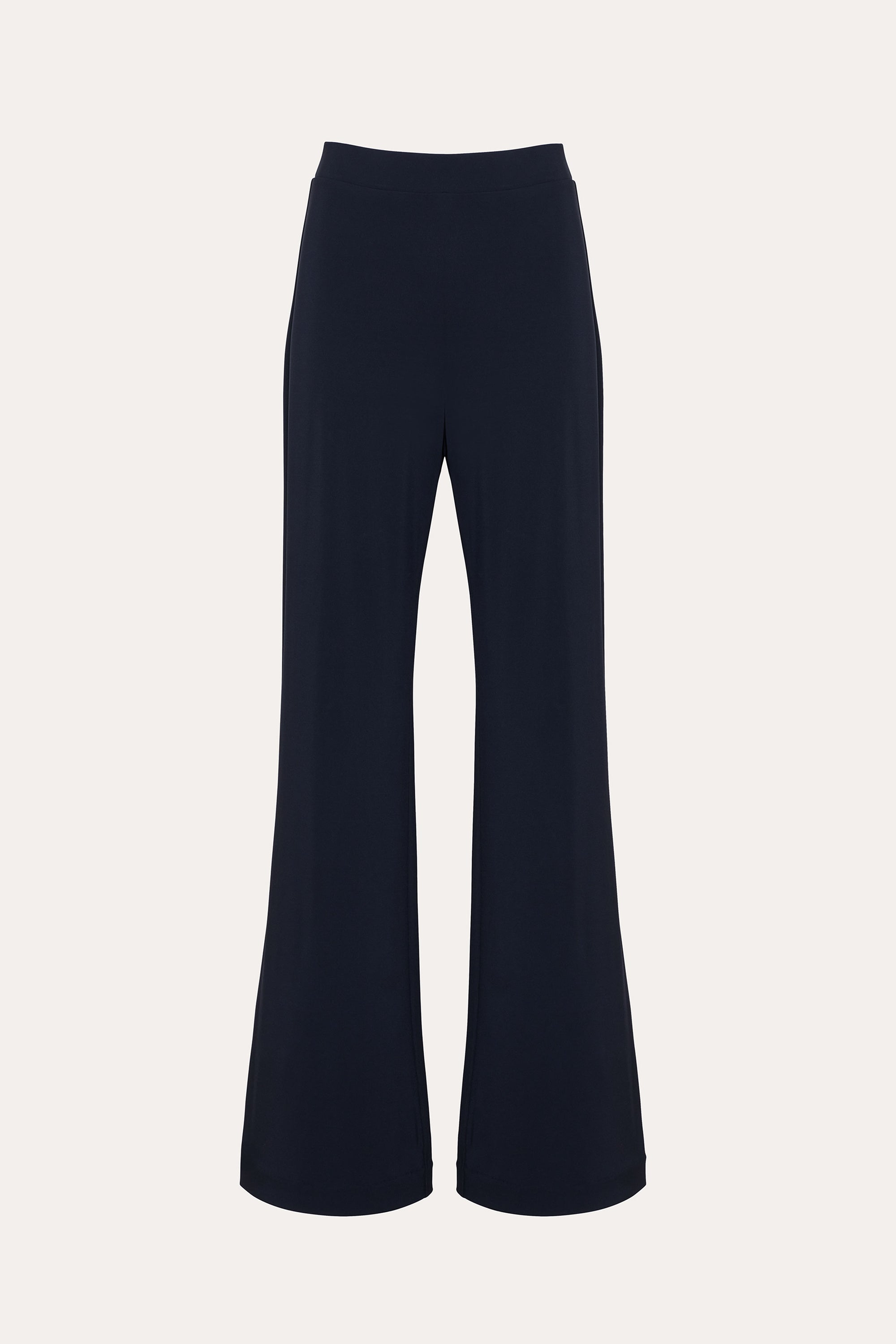 Elie Tahari Matte Jersey E454N205 spodnie indigo matowe